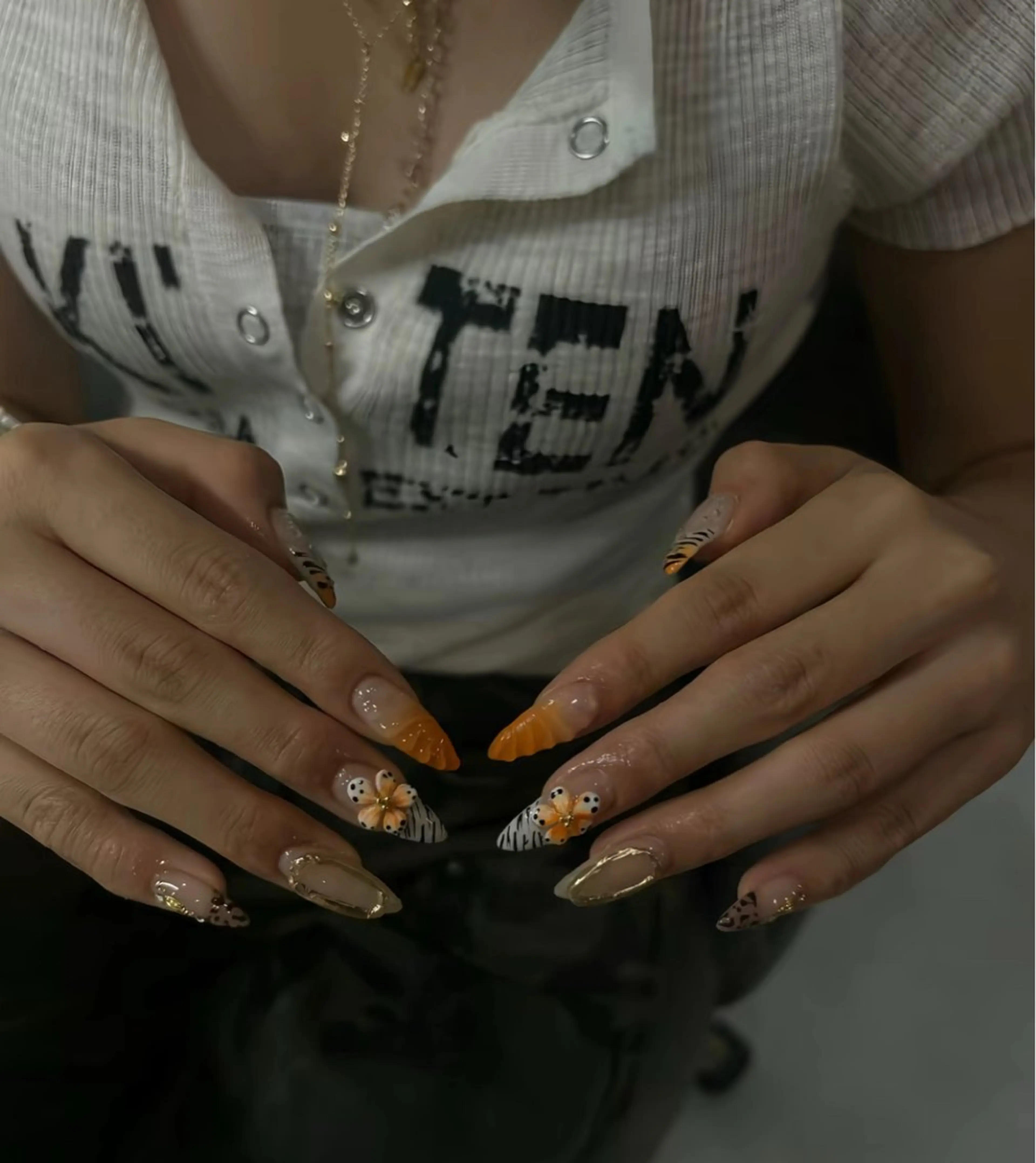 ネイル 韓国ネイル シンプルネイル ワンホンネイル ハンドネイル CoMo Nail Studio所属・CoMo Nailのネイルデザイン