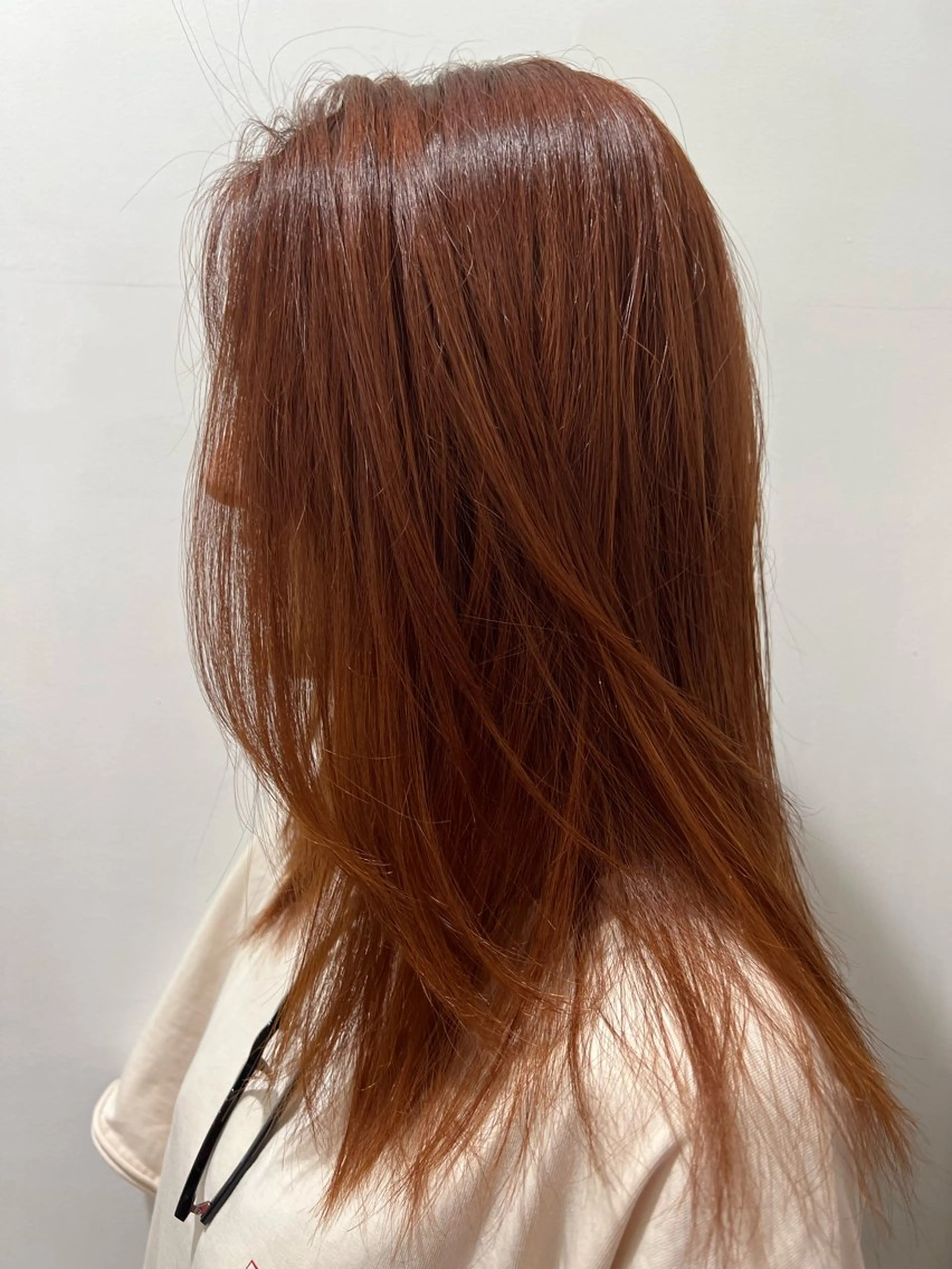 カラー ブラウンカラー オレンジ オレンジブラウン PANOLA下北沢店所属・ショートカット 🩶ユウリのヘアスタイル