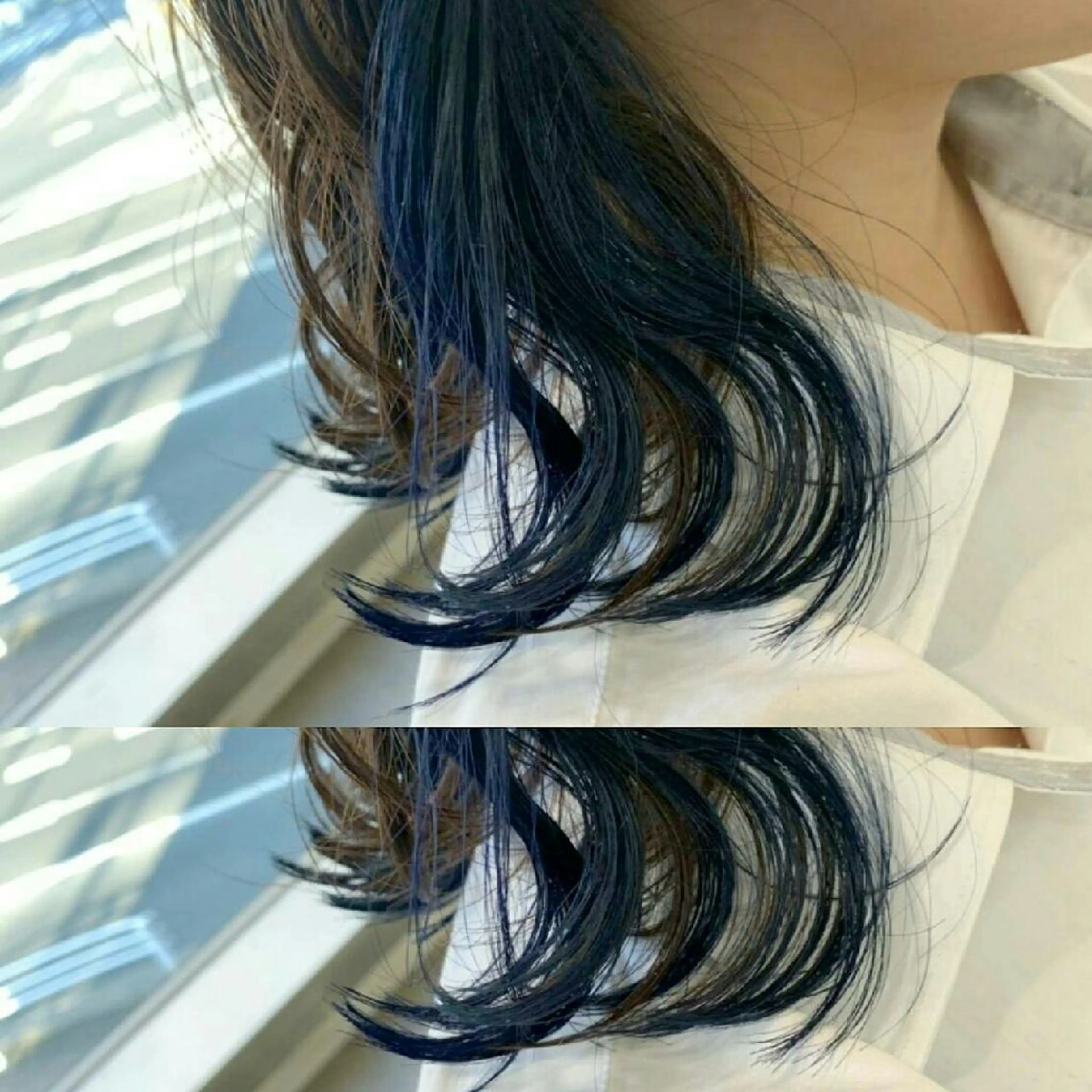 ショート ヘアカラー Luisハイライト　 喜連瓜破、髪質改善のヘアスタイル