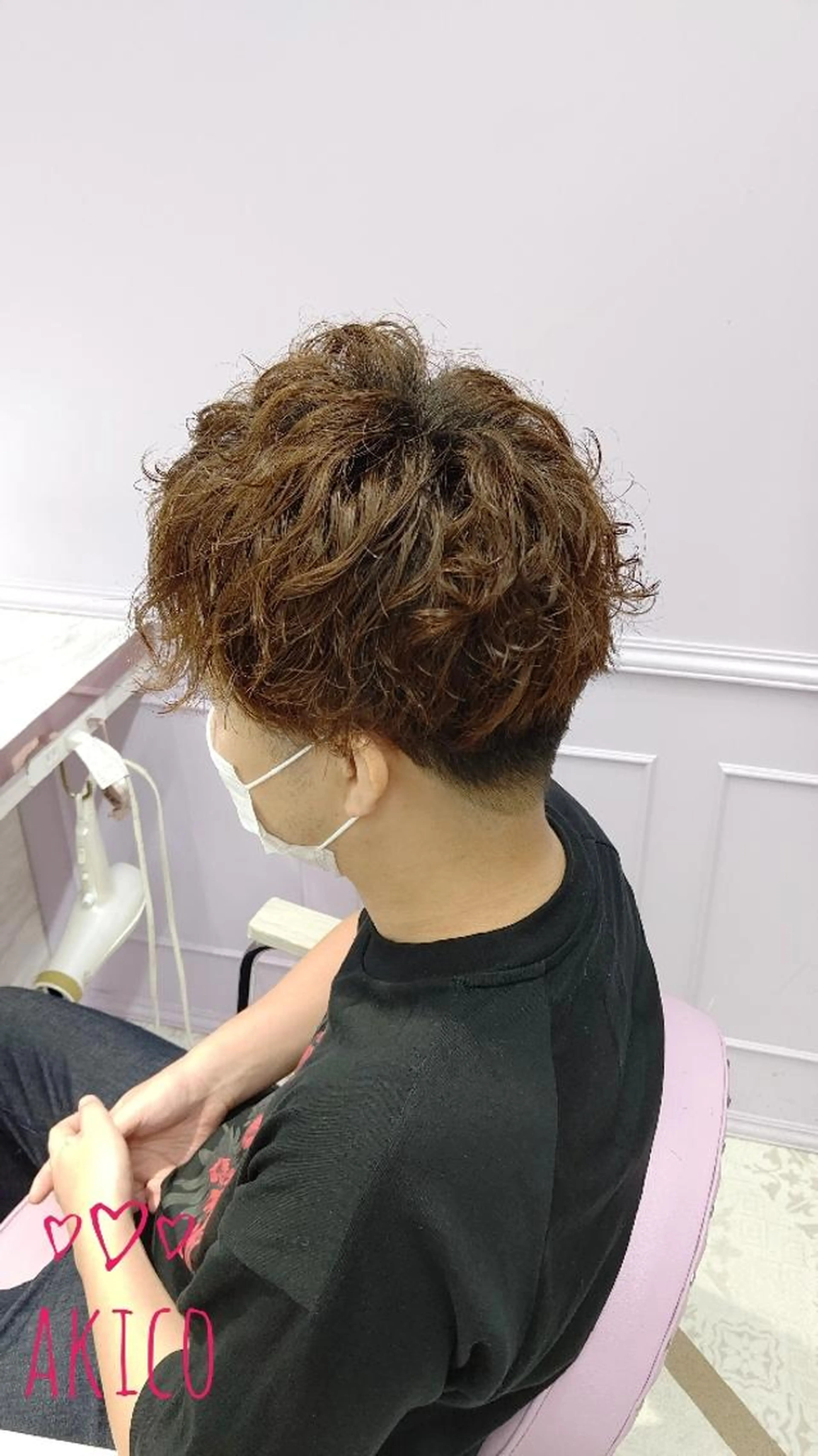💇メンズカット+ゆるふわパーマ💇8000円✨の写真
