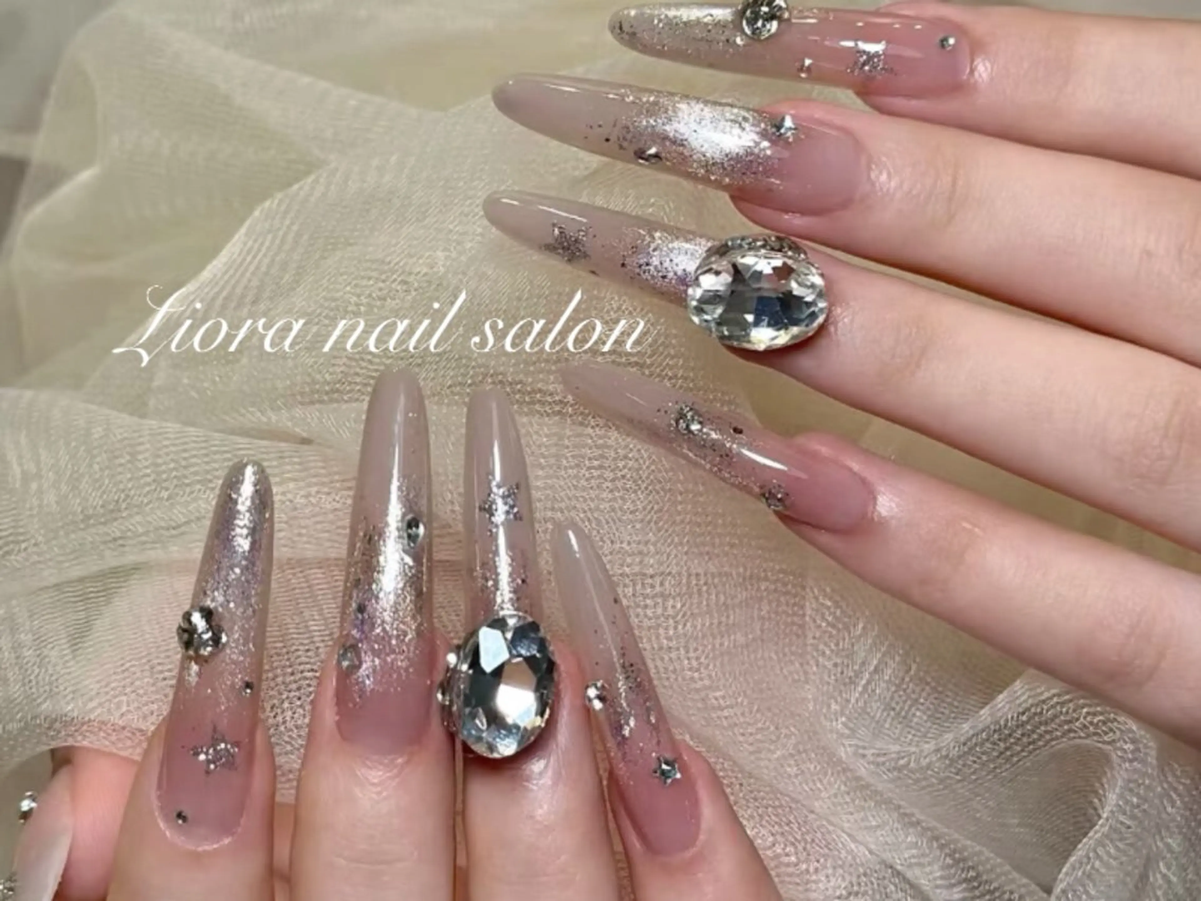 ネイル チークネイル フットネイル フレンチネイル ジェルネイル ガーリー ハンドネイル Liora ネイルサロン所属・Liora nail salonのネイルデザイン