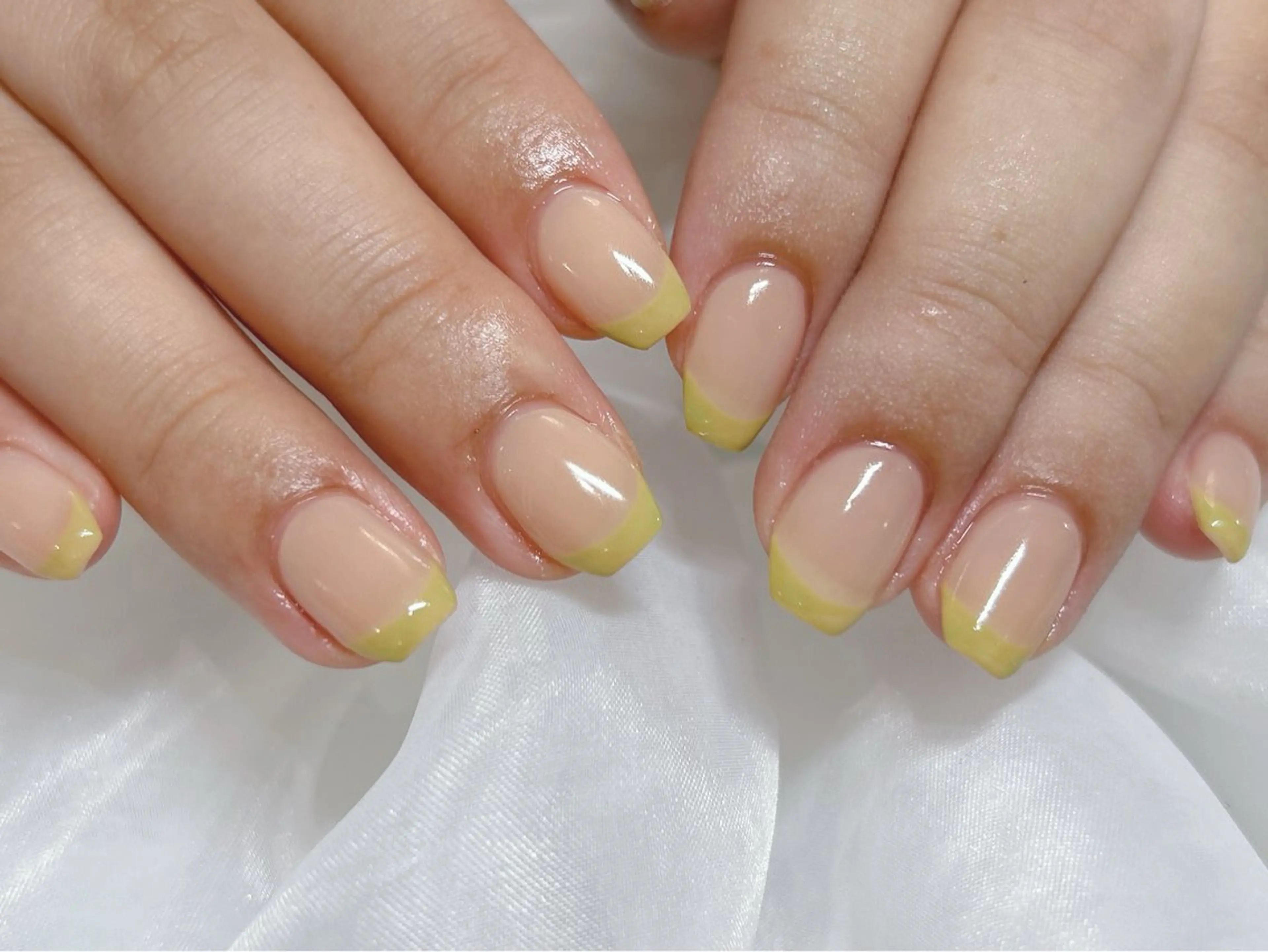 ネイル フレンチネイル aba naii chinatsuのネイルデザイン