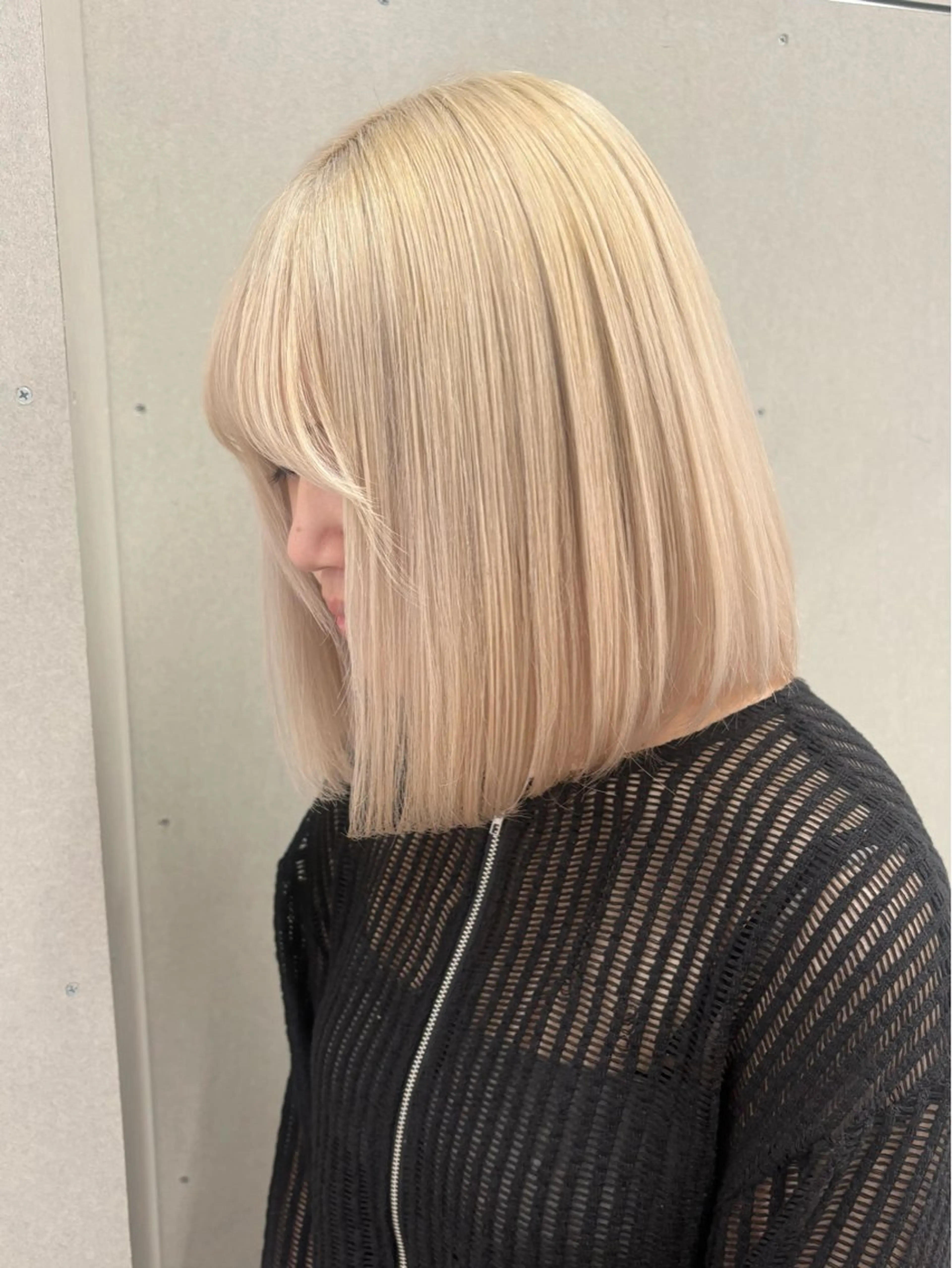 カラー ヘアカラー Harune/うる艶 ハイトーンのヘアスタイル