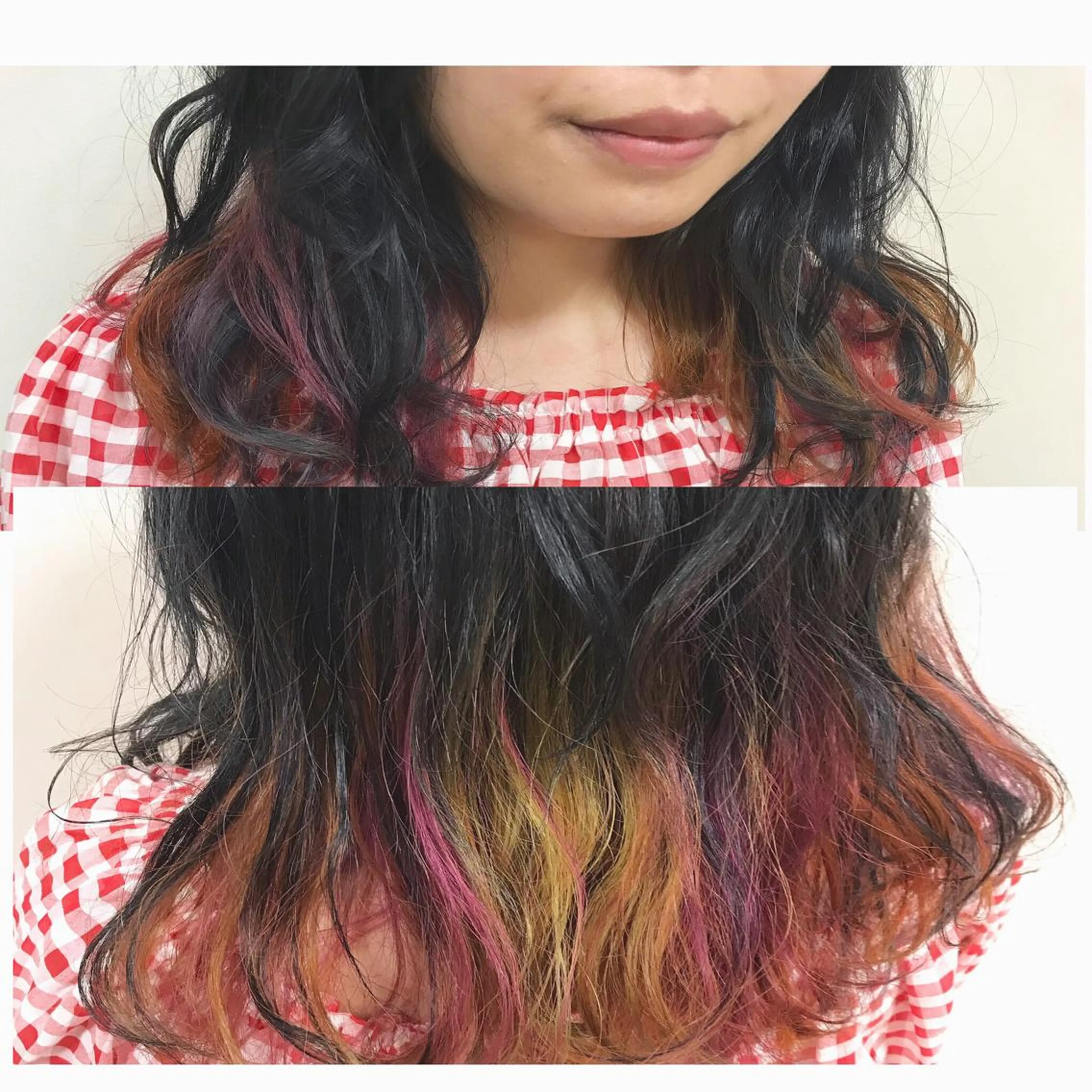 セミロング カラー ブリーチ グラデーションカラー トリートメント 丸谷 みくのその他イメージ