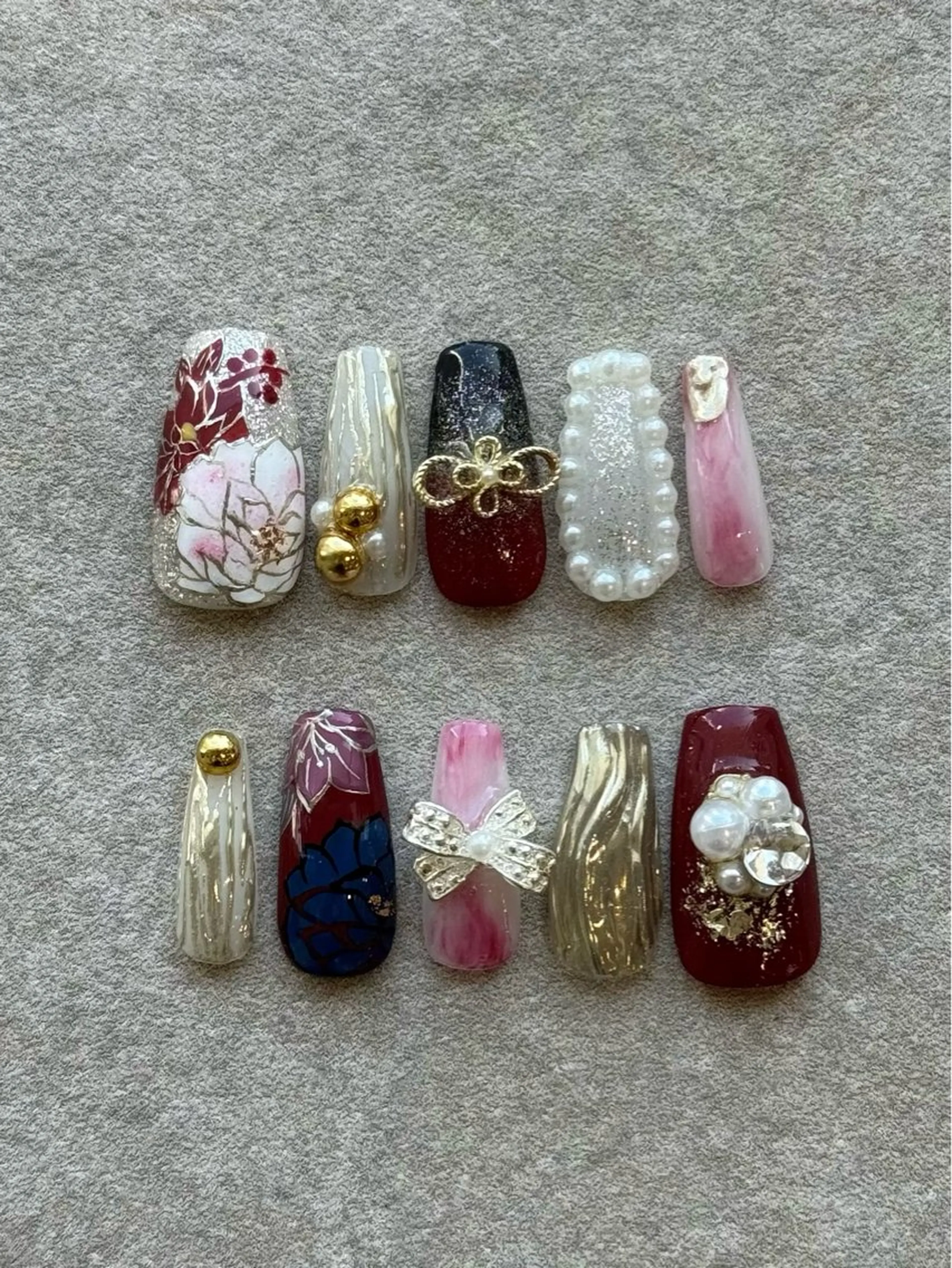 👘成人式オーダーチップ💅🏻の写真