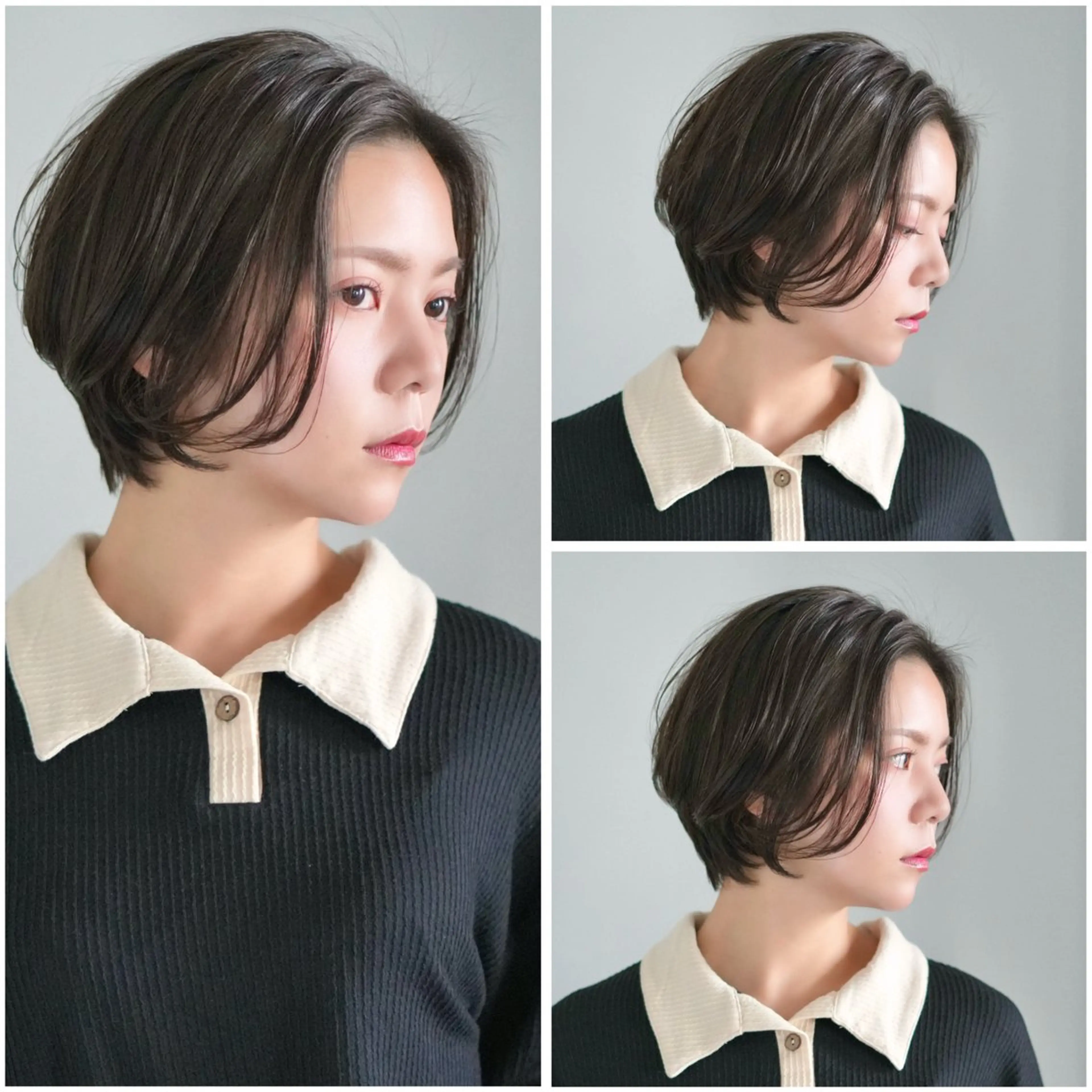 ショート ショートボブ ボブ ショートヘア カット ショートカット🧸 ごとうさなのヘアスタイル