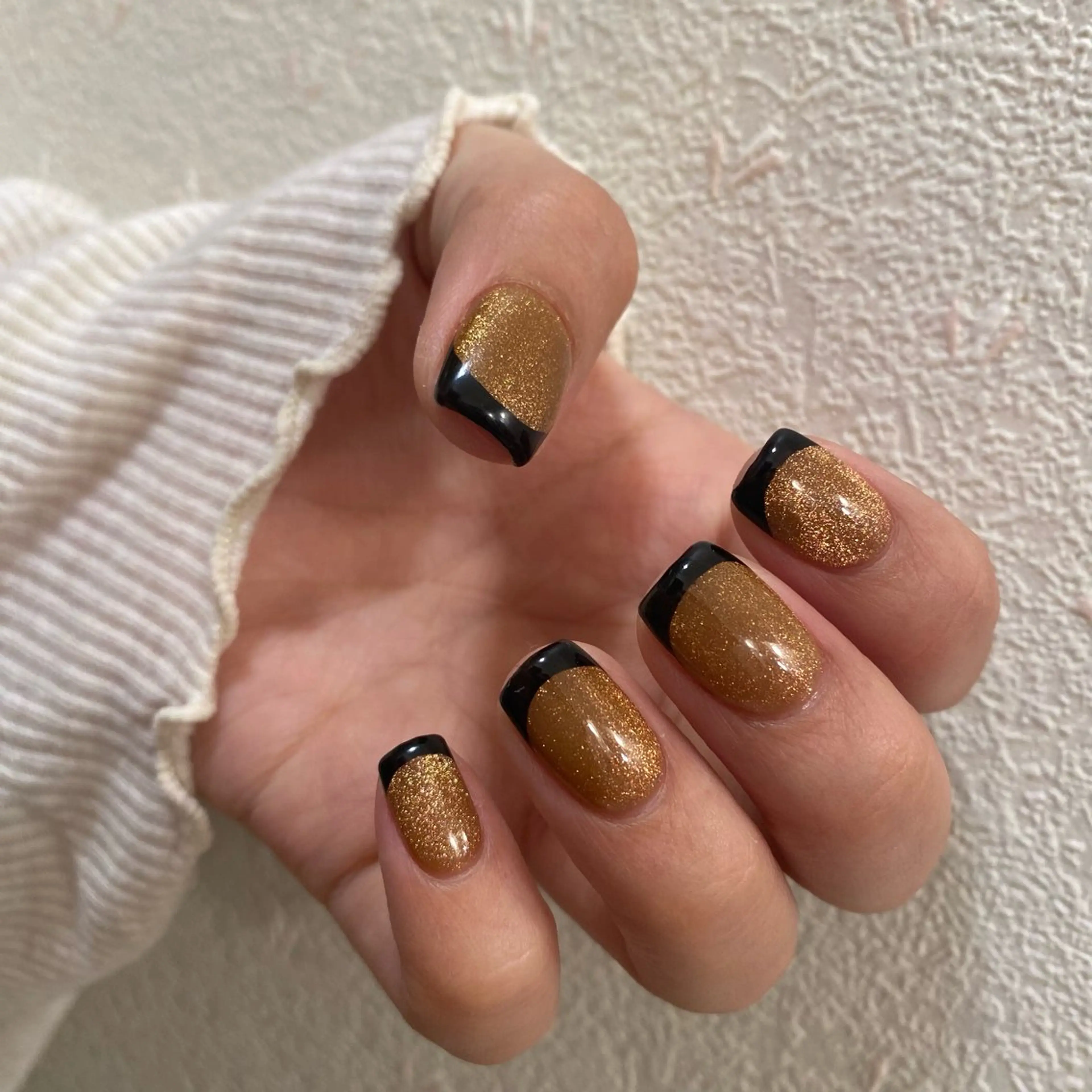 ネイル フレンチネイル マグネットネイル atelier moamのネイルデザイン