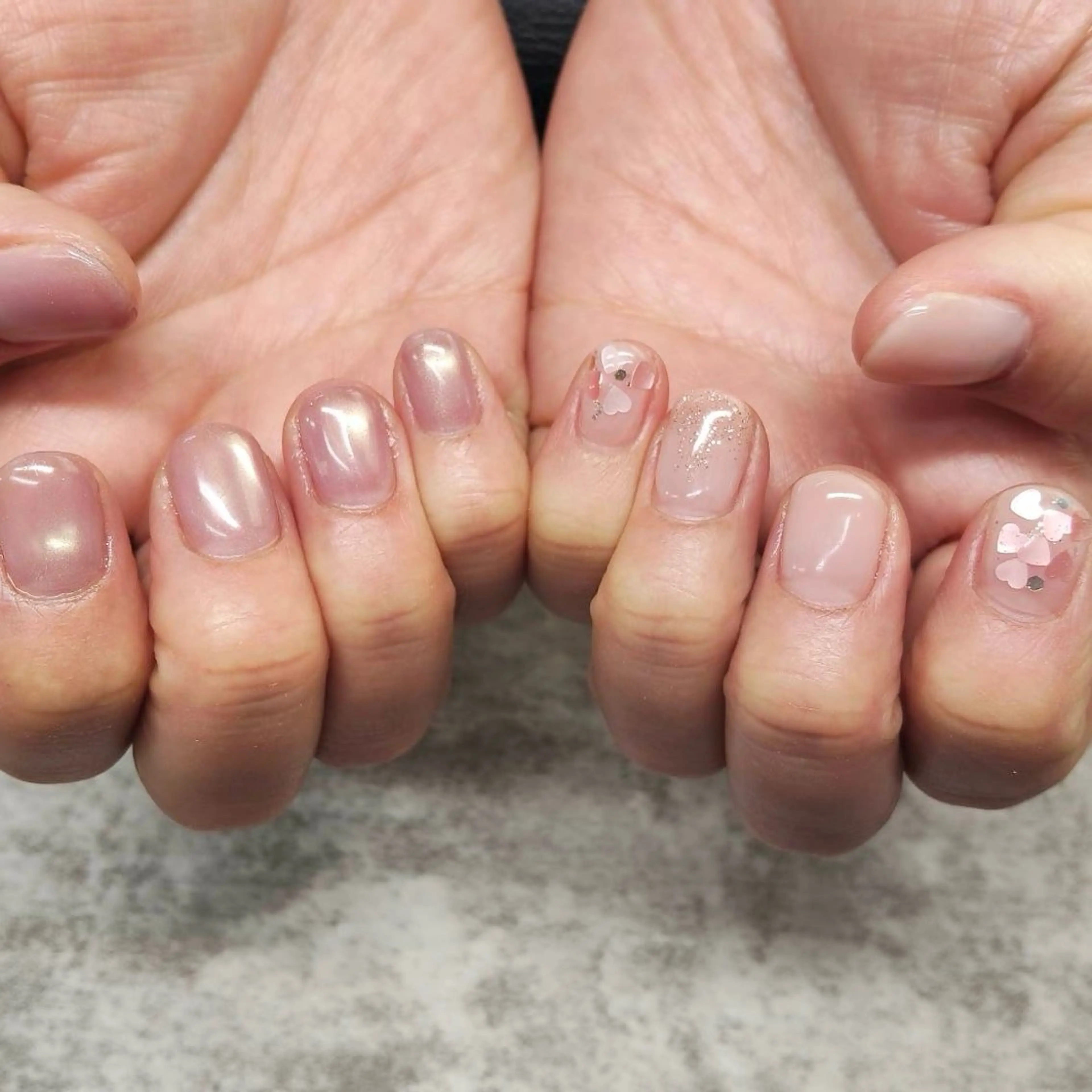 ネイル ハンドネイル パラジェル登録店　ネイルサロンeme所属・eme_ Mayukaのネイルデザイン