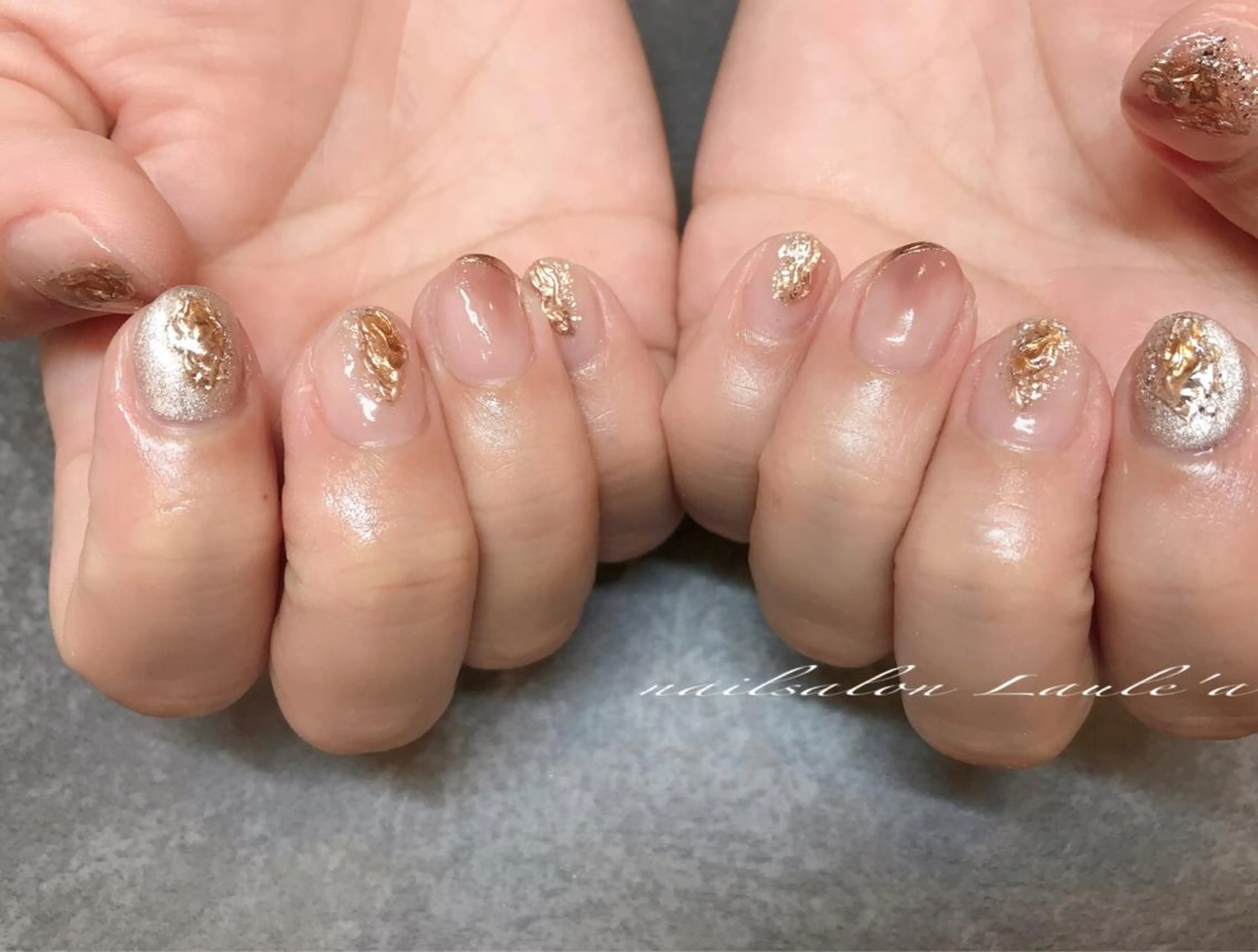 ネイル ハンドネイル nailsalon Laule'aのネイルデザイン