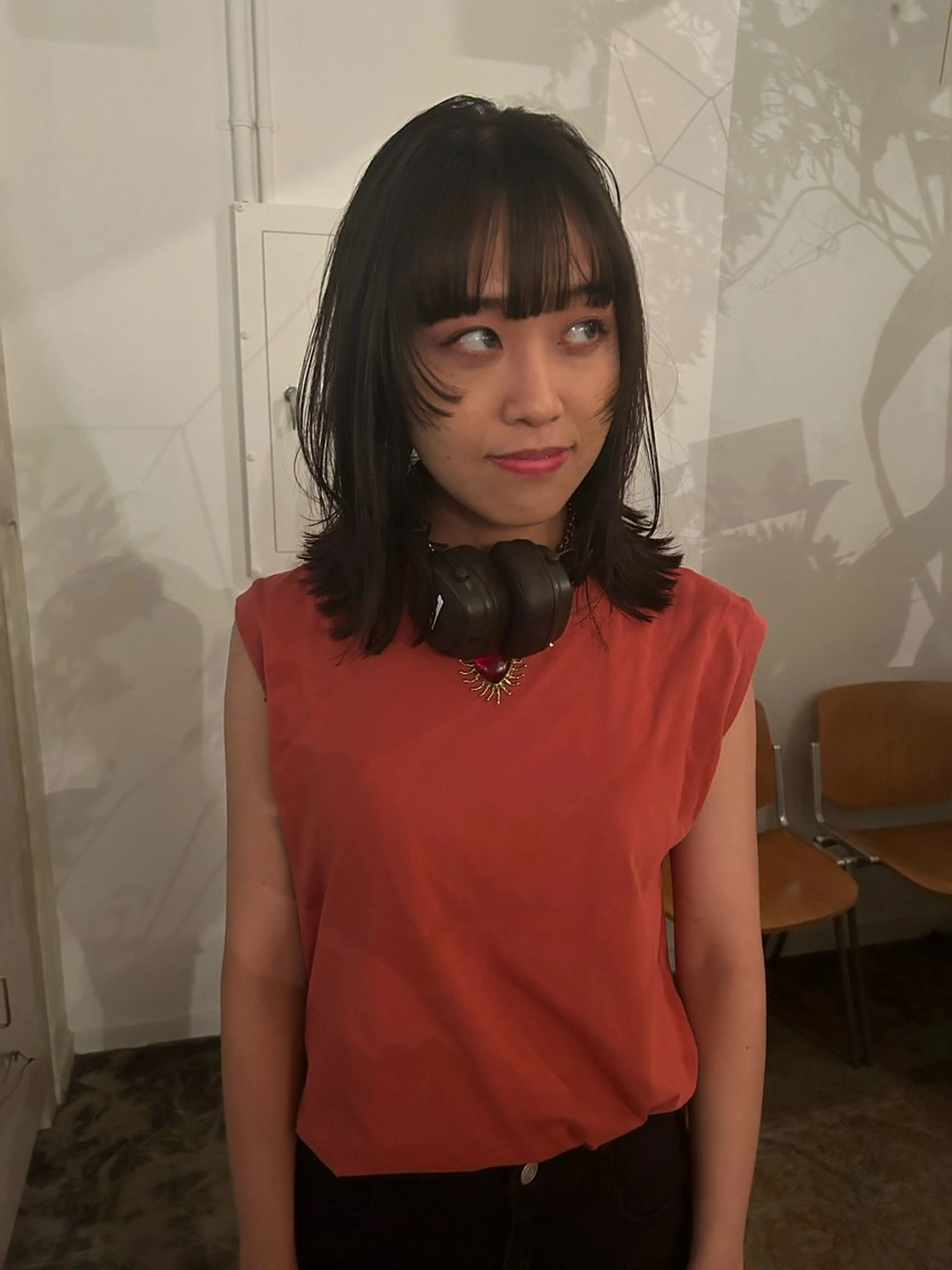 ミディアム 原 瑞希のヘアスタイル