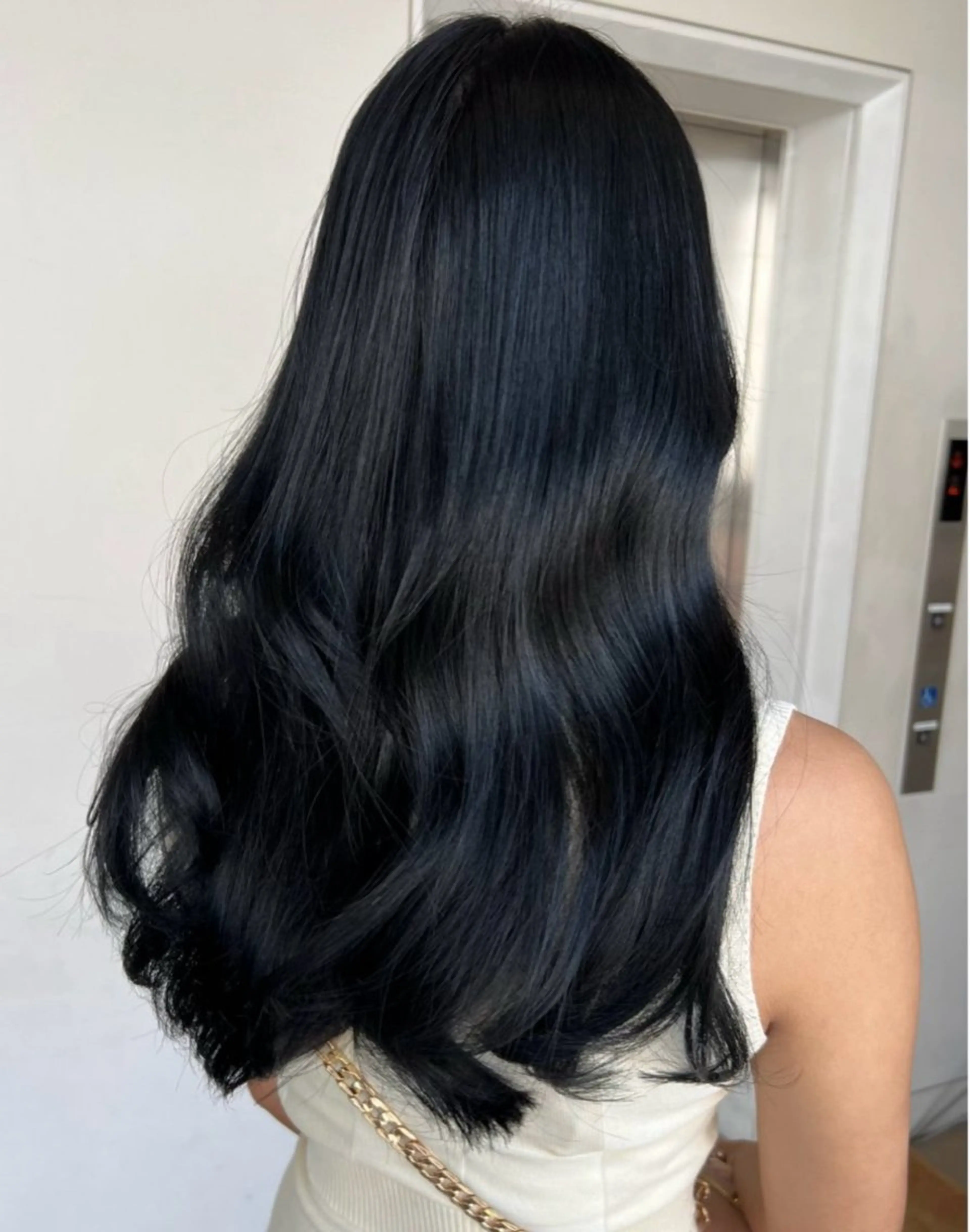 カラー 透明感カラー ヘアカラー トリートメント 梅田 ワンカラー Ririaのヘアスタイル
