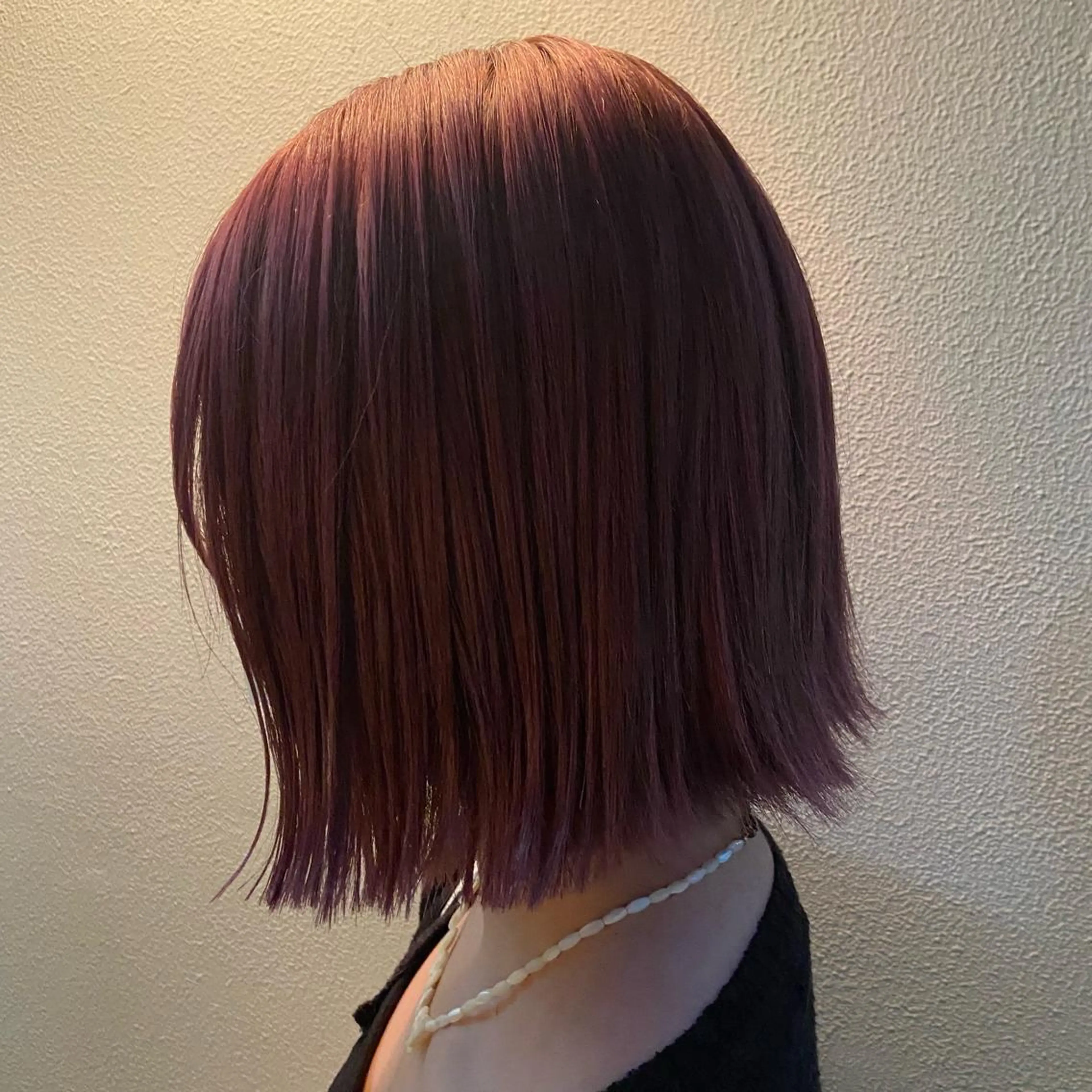 ミディアム カット トリートメント ボブ/透明感カラー 🧸YUI❤️のヘアスタイル