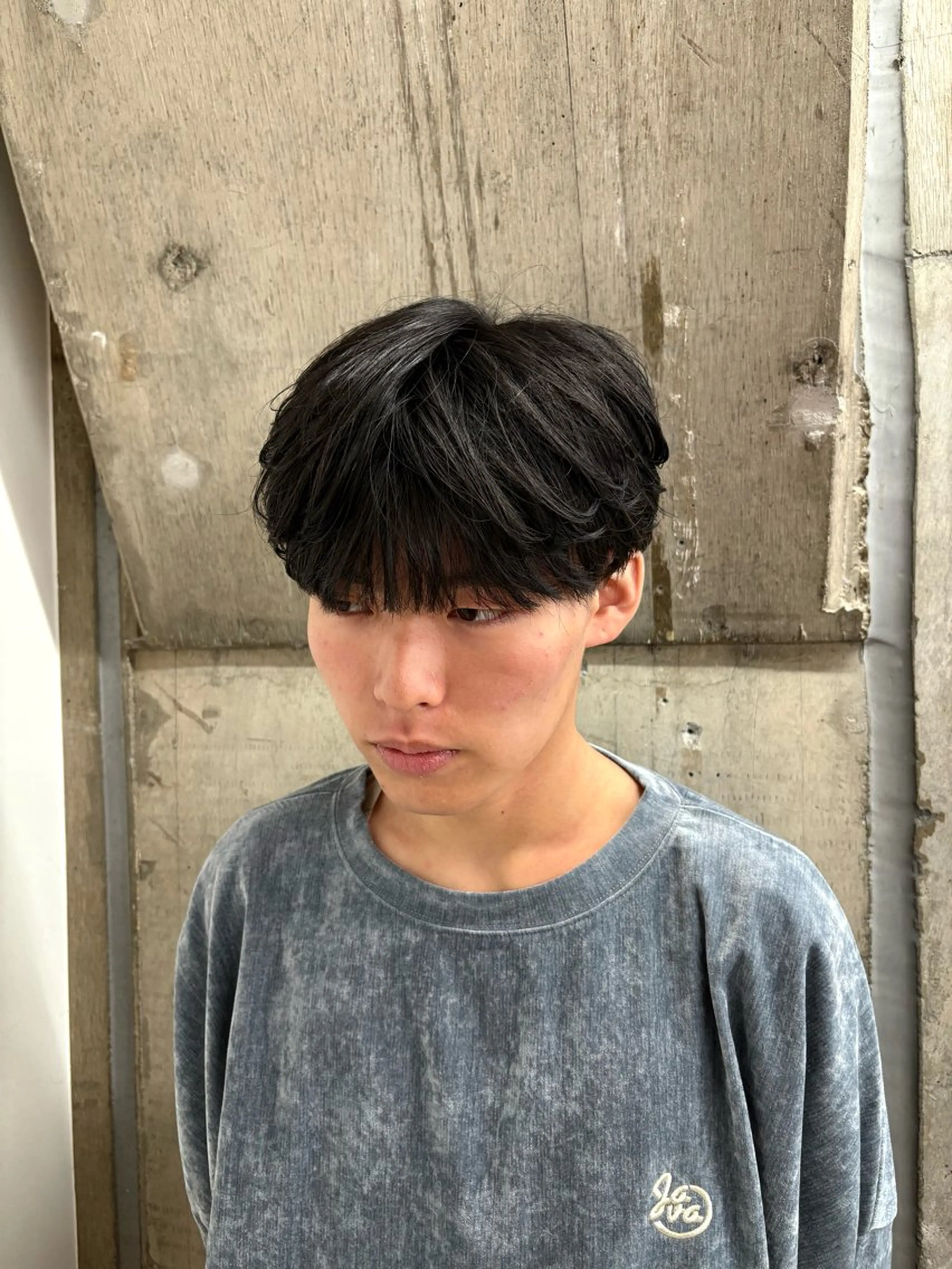 ショート カラー パーマ メンズ カット パーマ 🎧シャドウパーマ/ SOUMA🎧のヘアスタイル