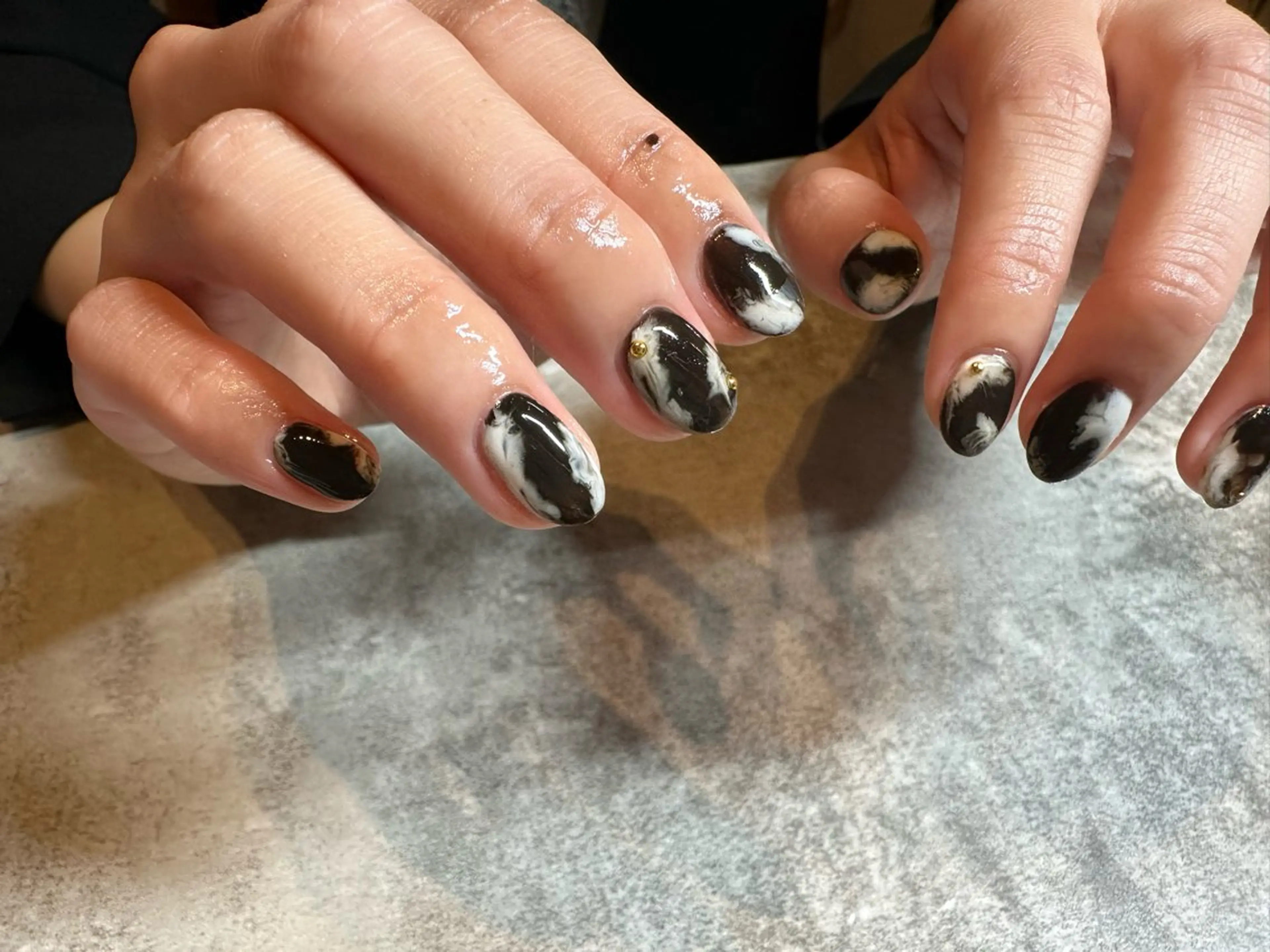 ネイル ニュアンスネイル ハンドネイル ネイルサロン Lafuのネイルデザイン