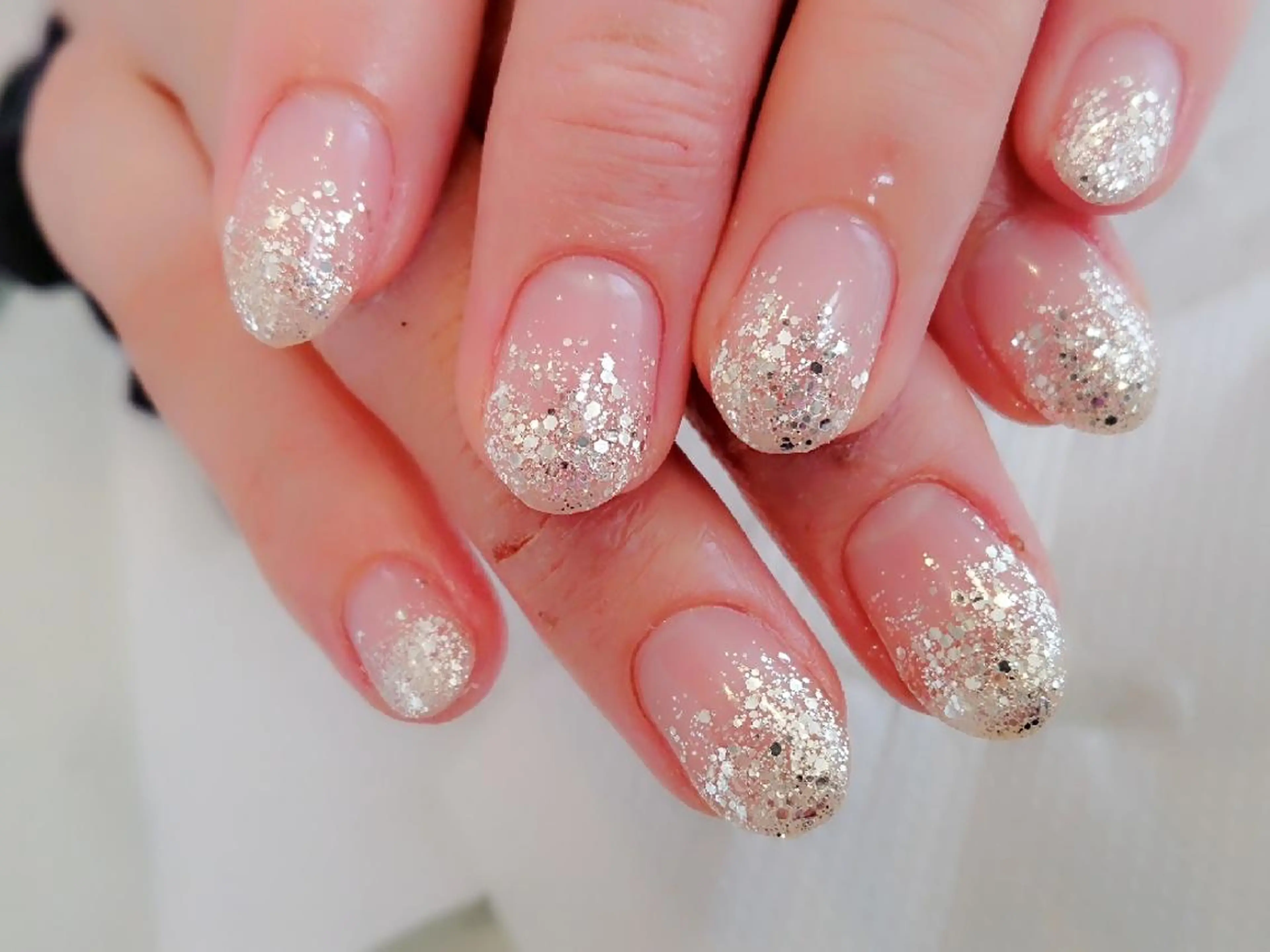 ネイル ラメ(グリッター) ハンドネイル 市川駅 ✿中津のネイルデザイン