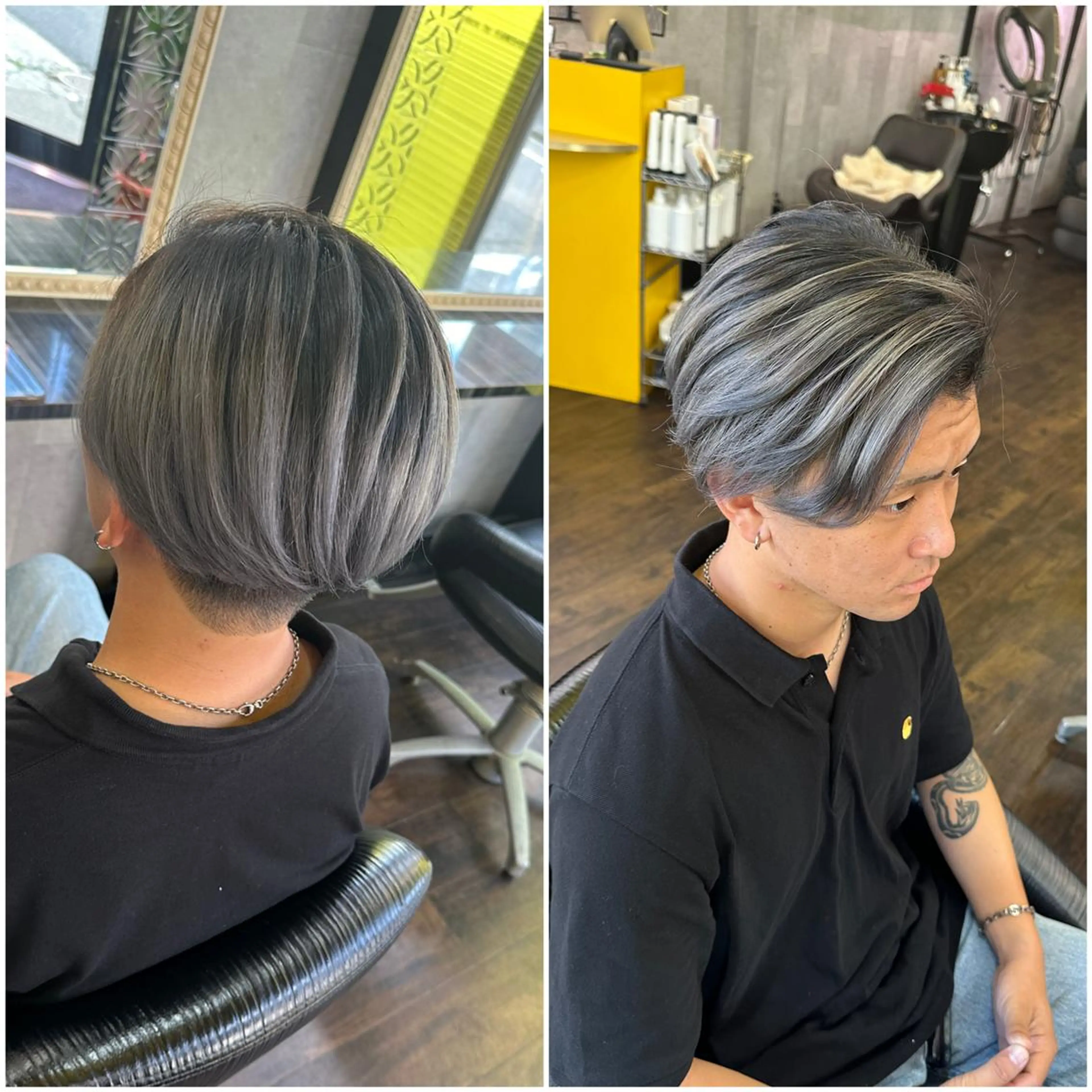 カラー メンズ ヘアカラー 小野 裕子のヘアスタイル