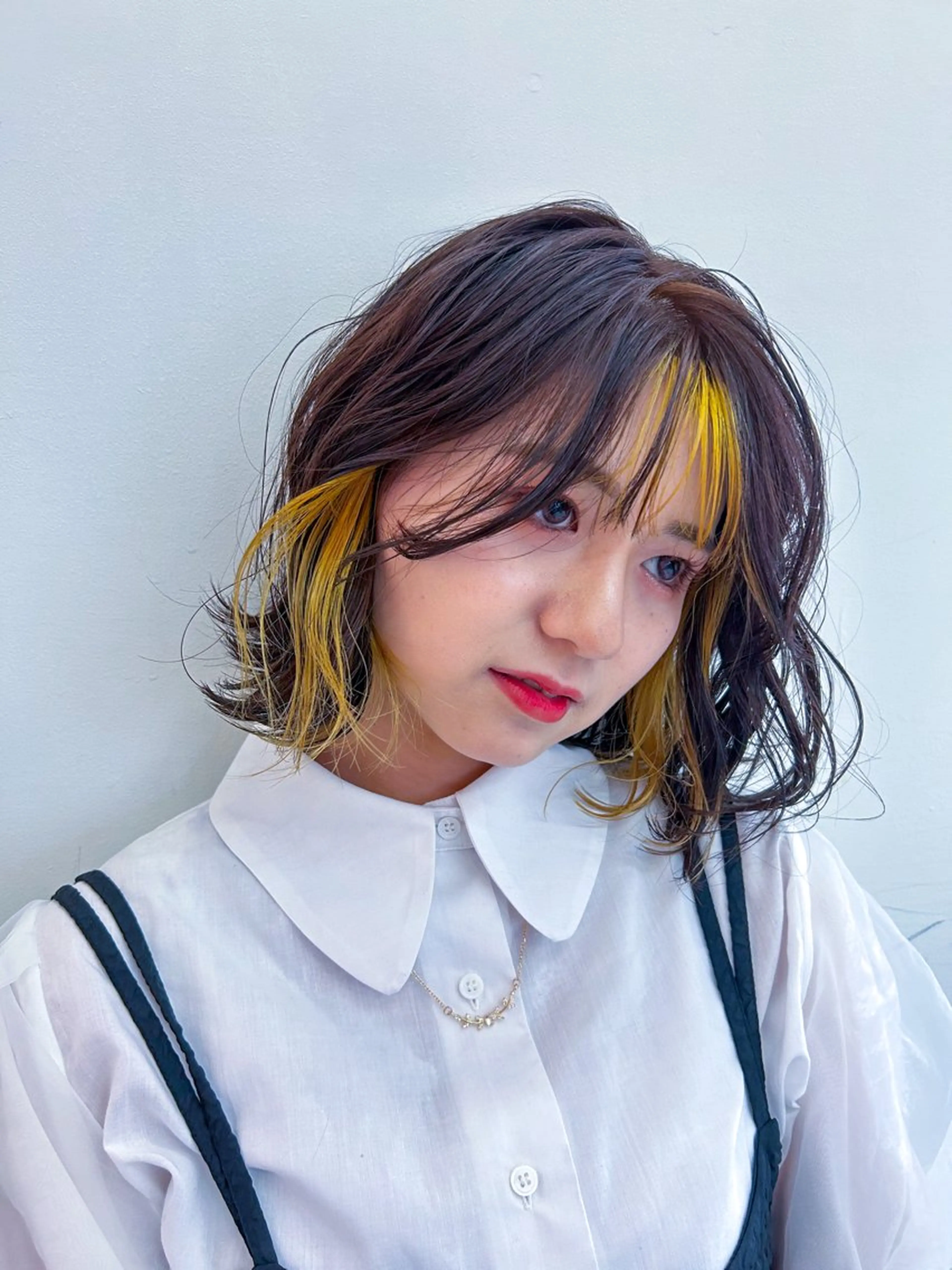 ミディアム カラー カット ヘアカラー 無料ショートモデル 募集✔️SEIYAのヘアスタイル