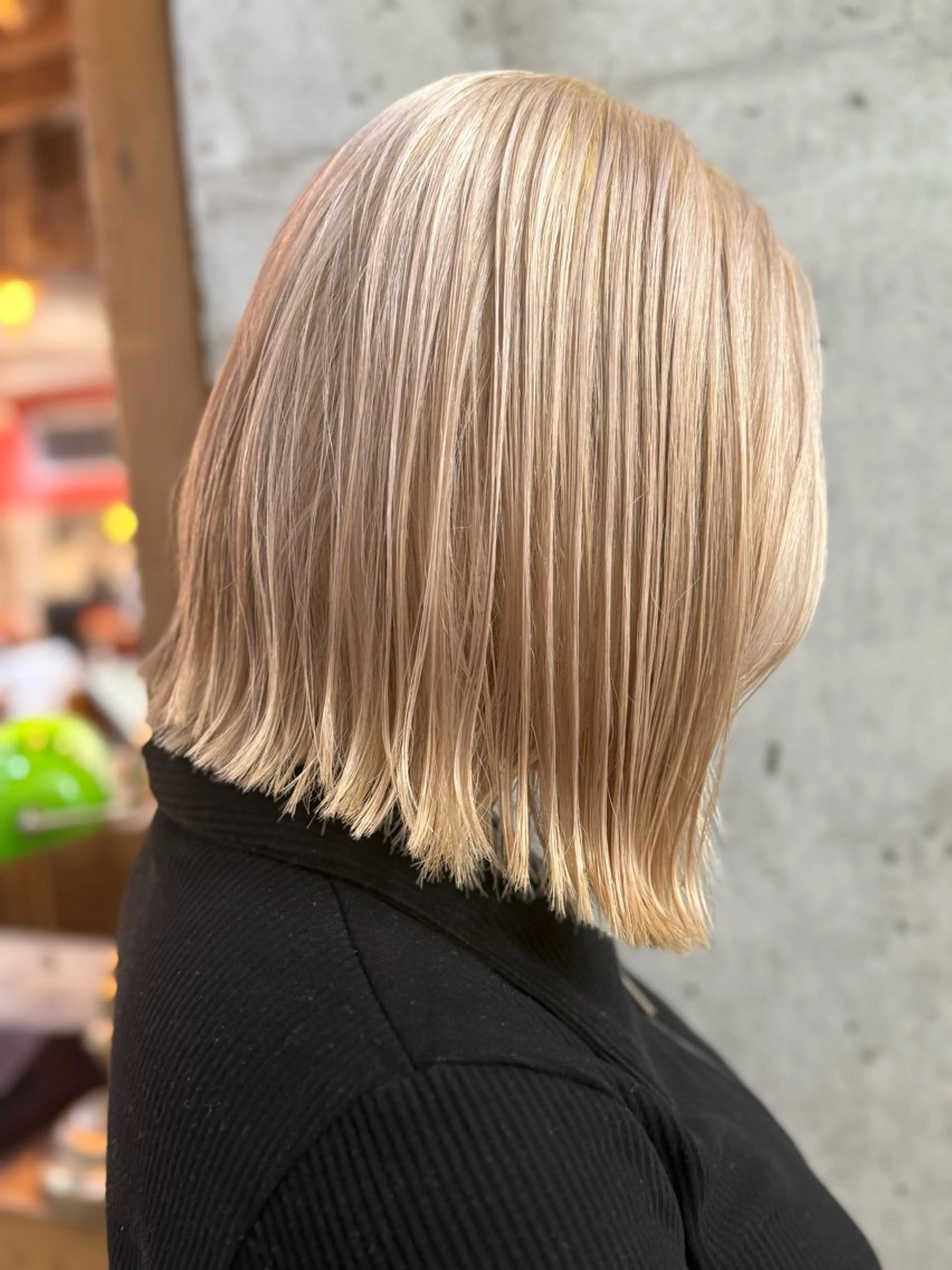 ミディアム カラー ヘアカラー トリートメント 🎨デザイン🥇 美髪・艶髪　日暮千敬のヘアスタイル