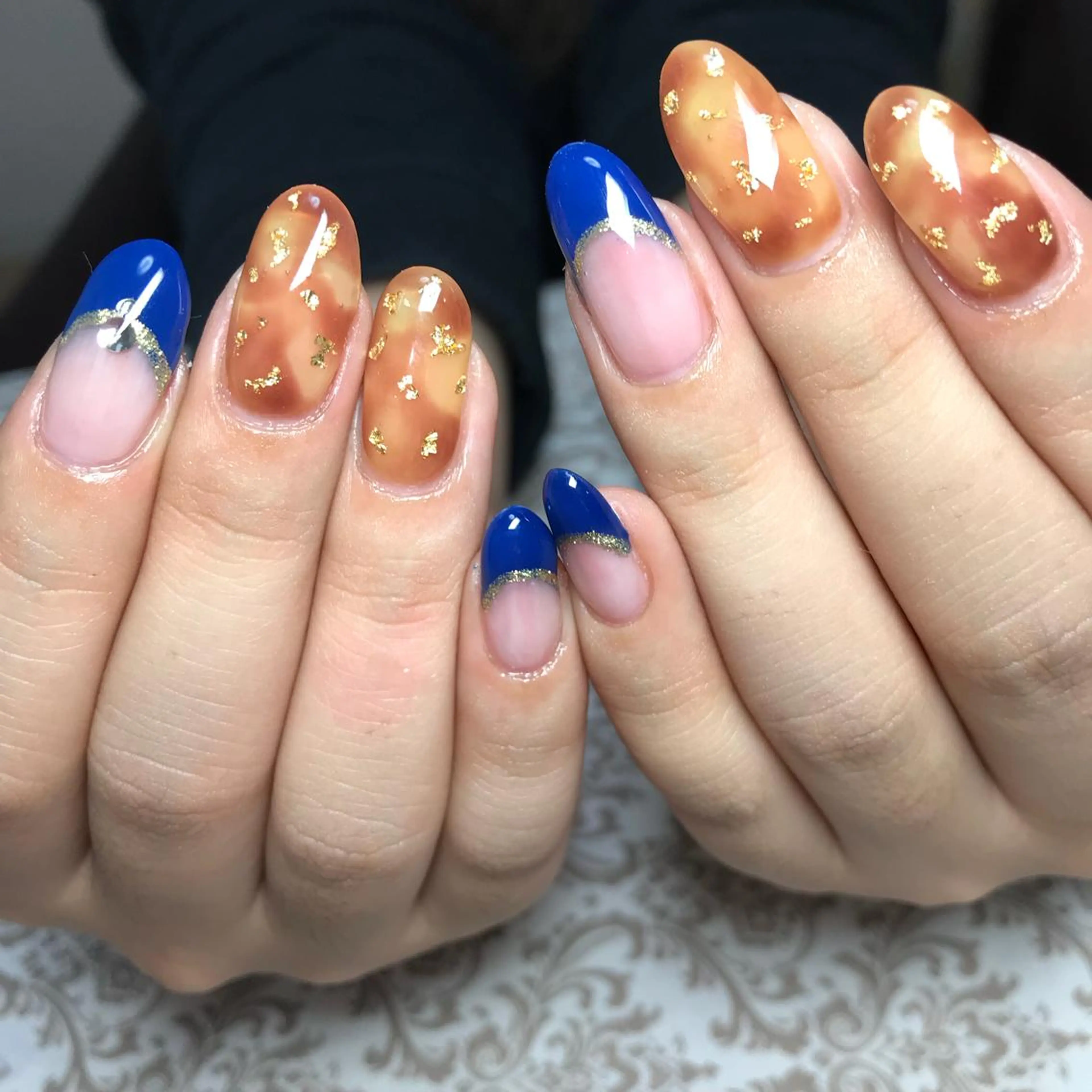 ネイル べっ甲ネイル COCO+所属・COCO +のネイルデザイン