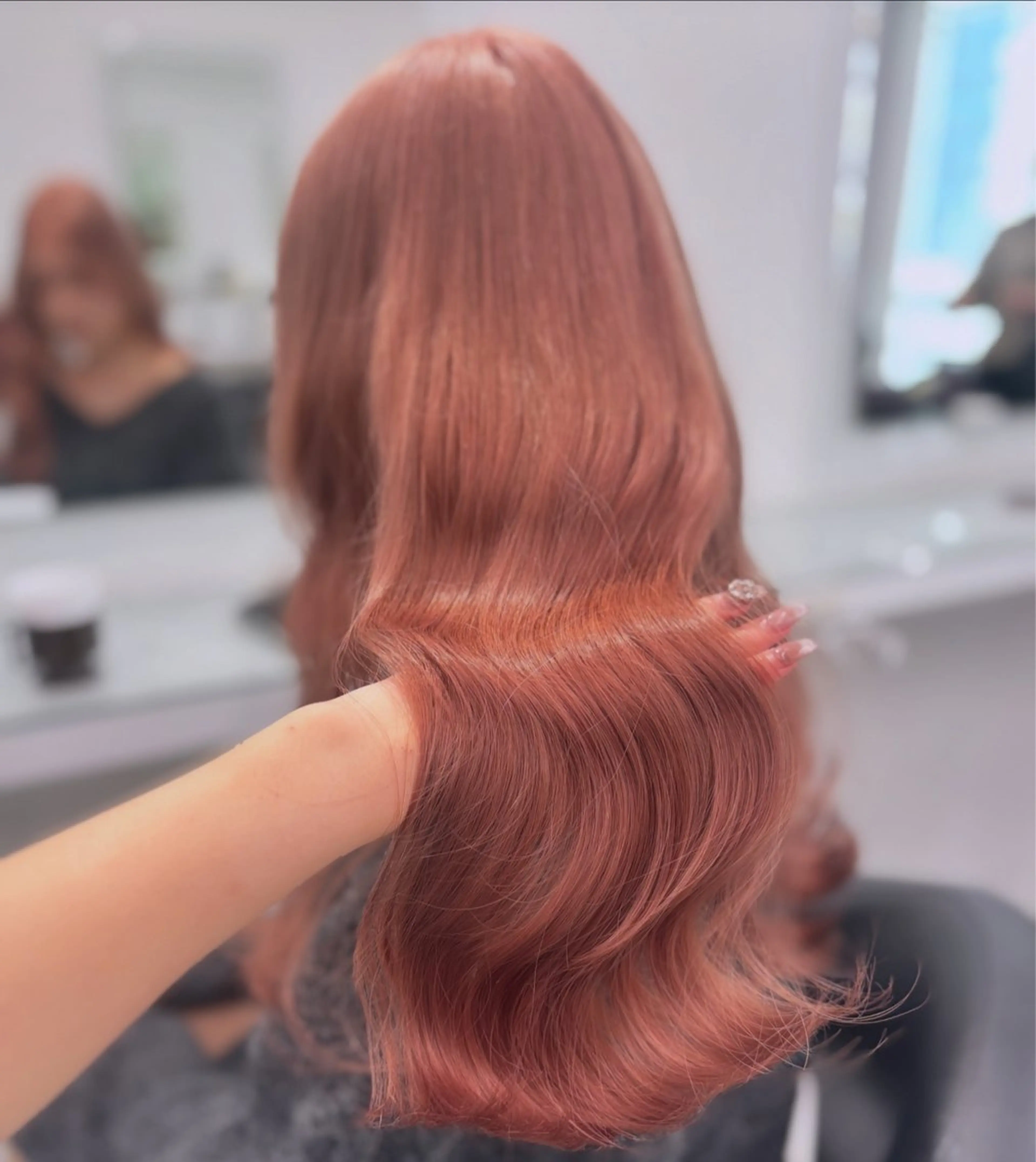 ロング カラー 💖ミルクティー💖 あかり💖のヘアスタイル