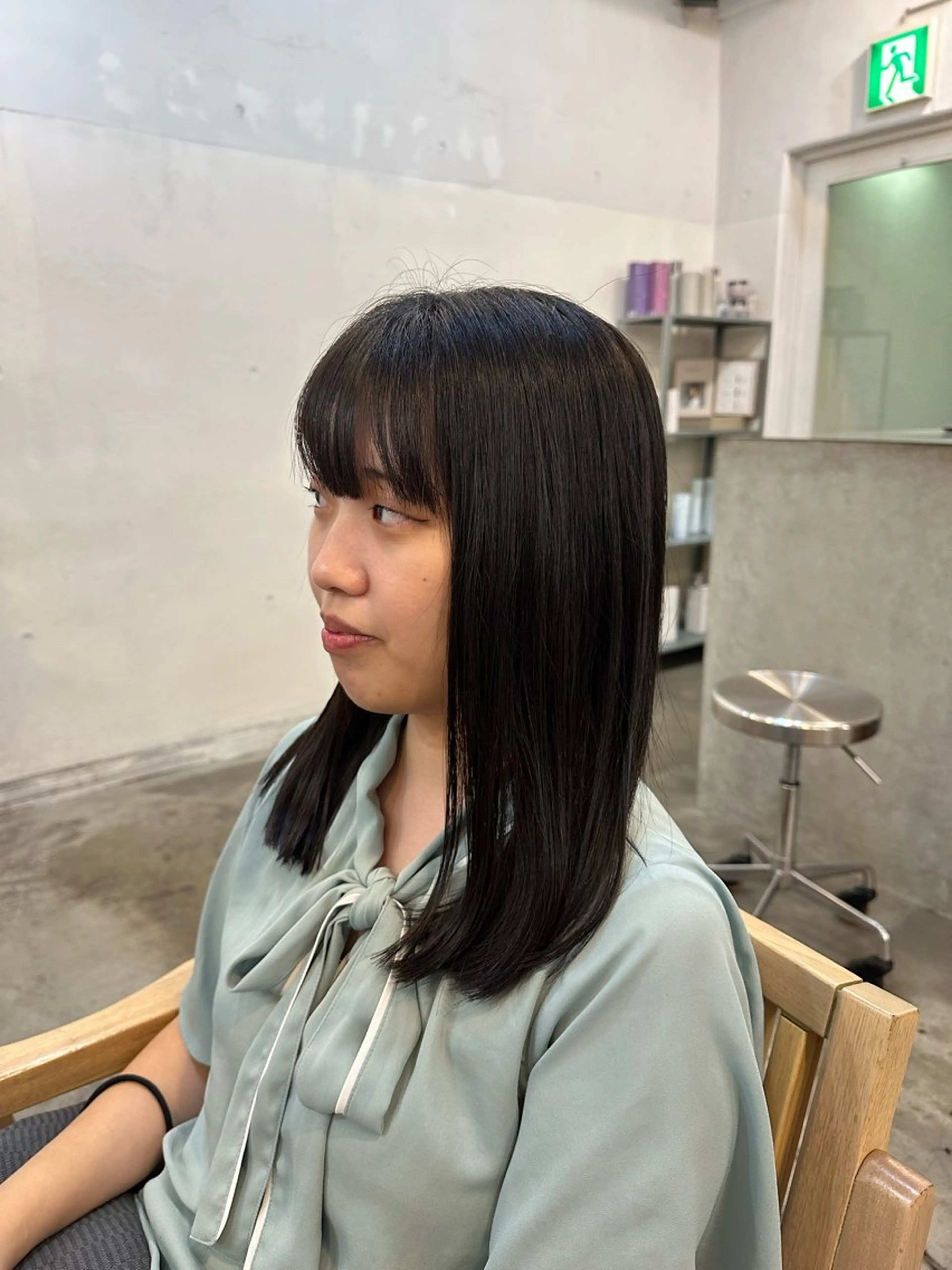 セミロング カラー カットモデル募集中/ たなかはやとのヘアスタイル