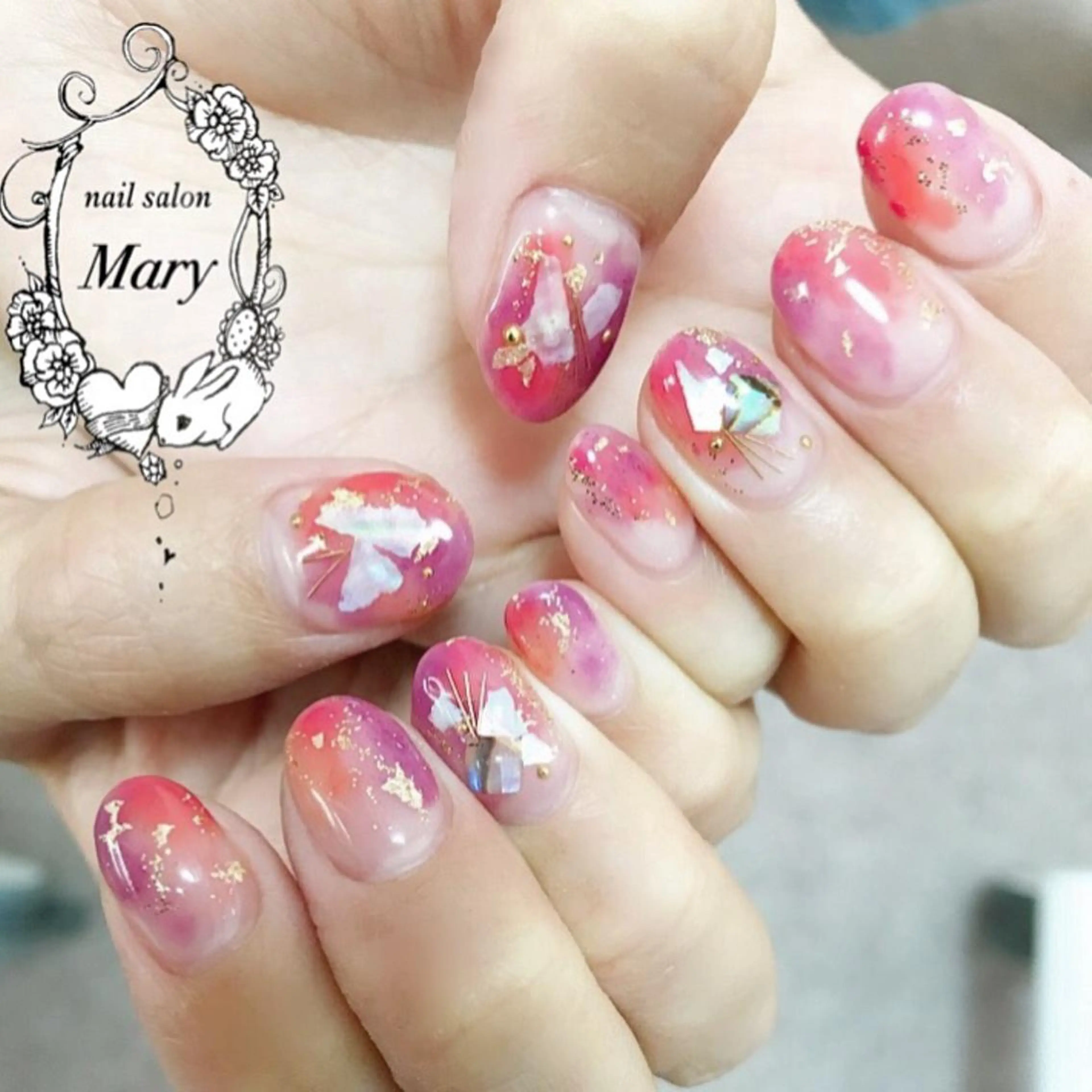 ネイル ニュアンスネイル WITH  NAIL ネイリストのネイルデザイン