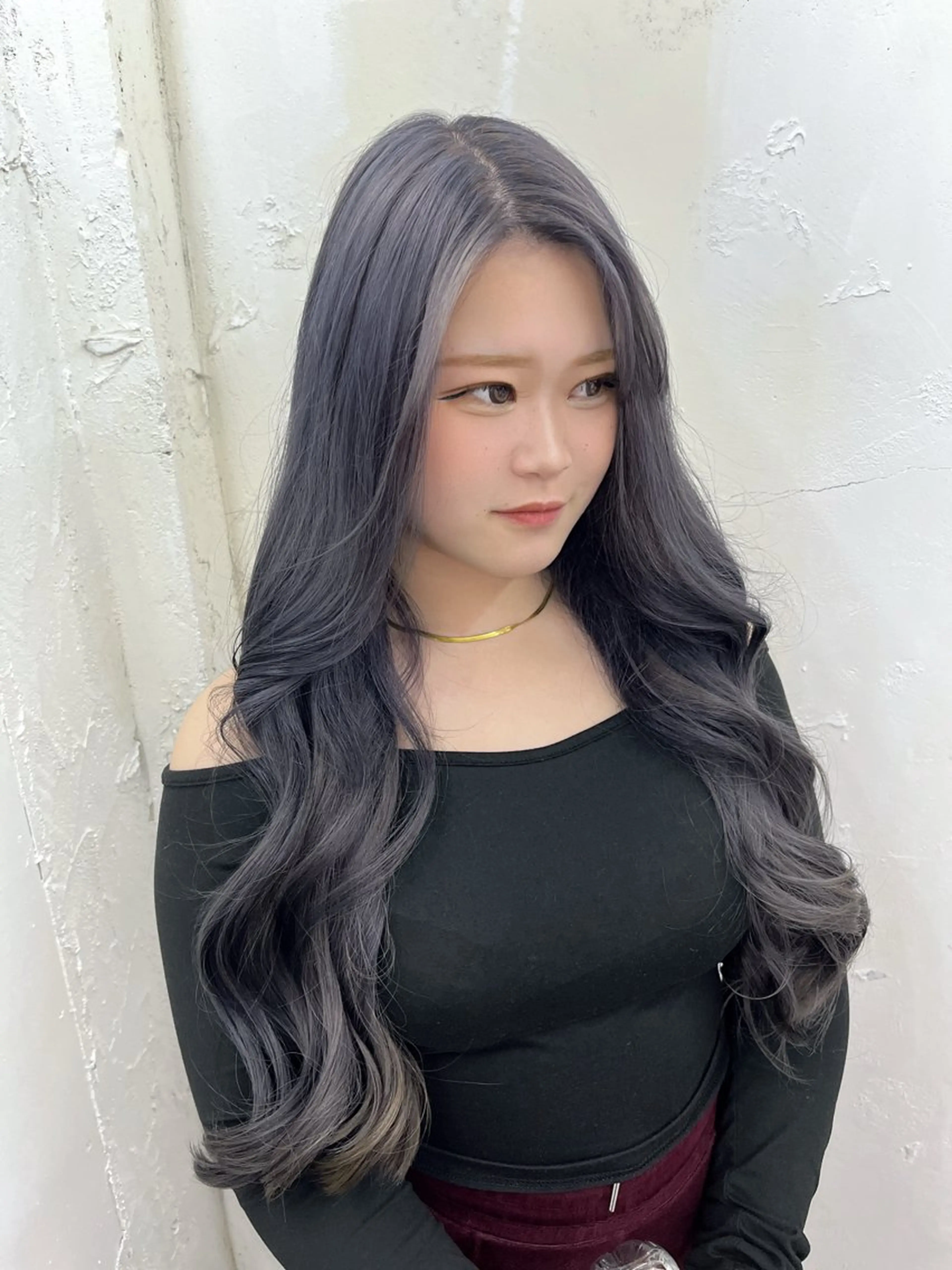 ロング カラー ヘアカラー 🐁ALPHA. MIYU🎀ᩚのヘアスタイル