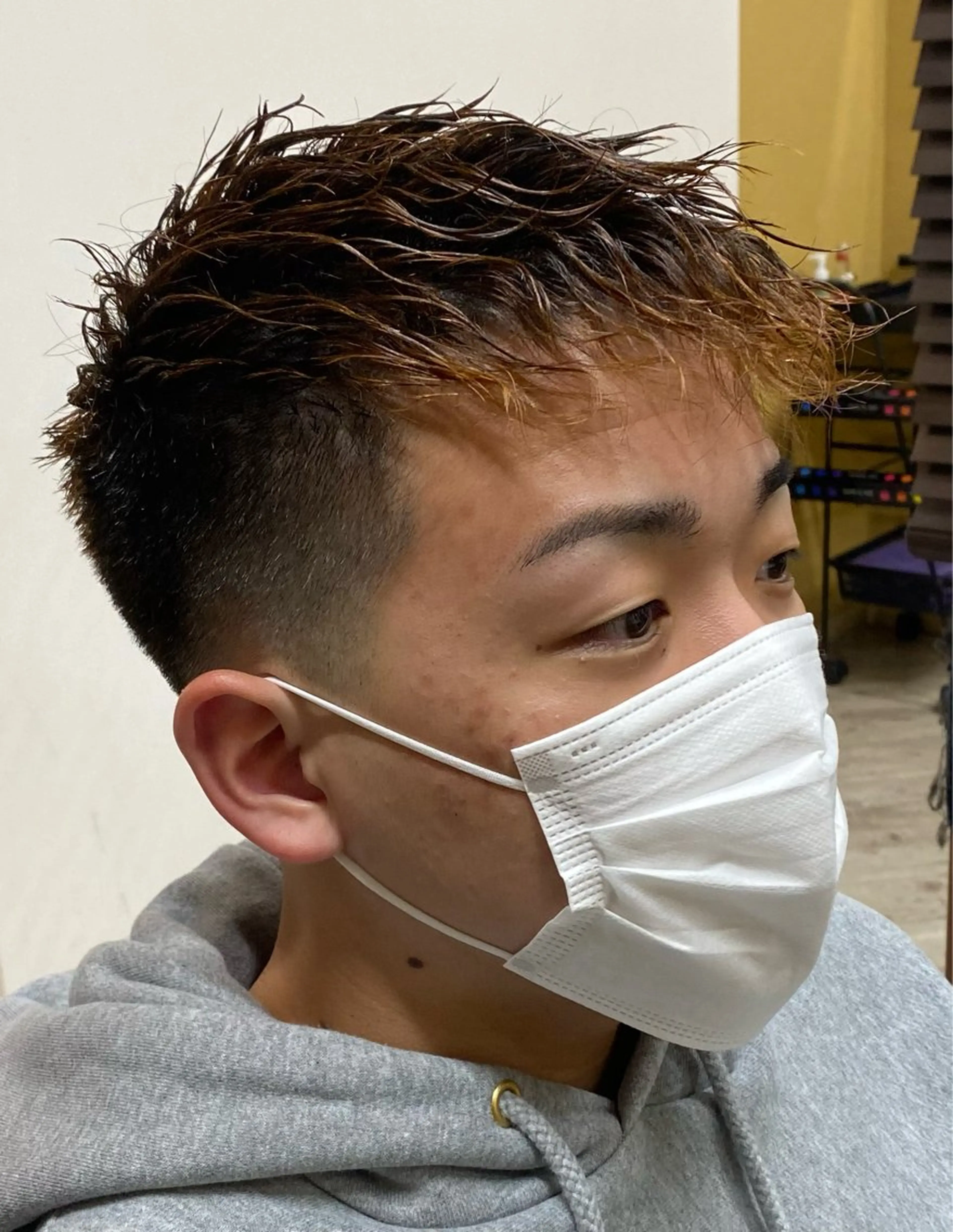 ショート Noisyle 北堀江店所属・韓国スタイル SHUNのヘアスタイル