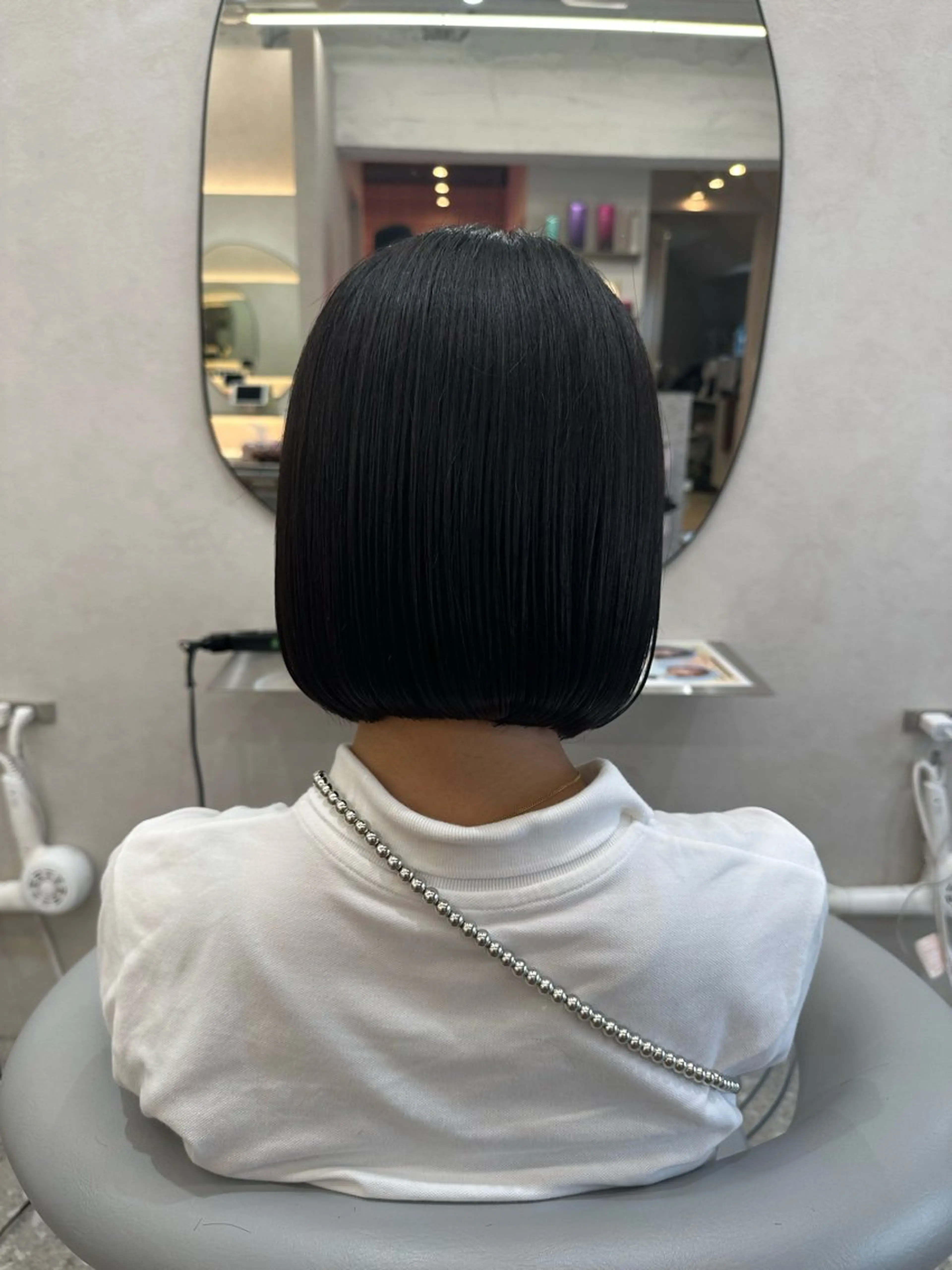 ショート シールエクステ エクステ 顔周りカット 髪質改善 韓国風ヘア カット ヘアカラー トリートメント 新宿/韓国レイヤー/ 髪質改善/佐藤航のヘアスタイル