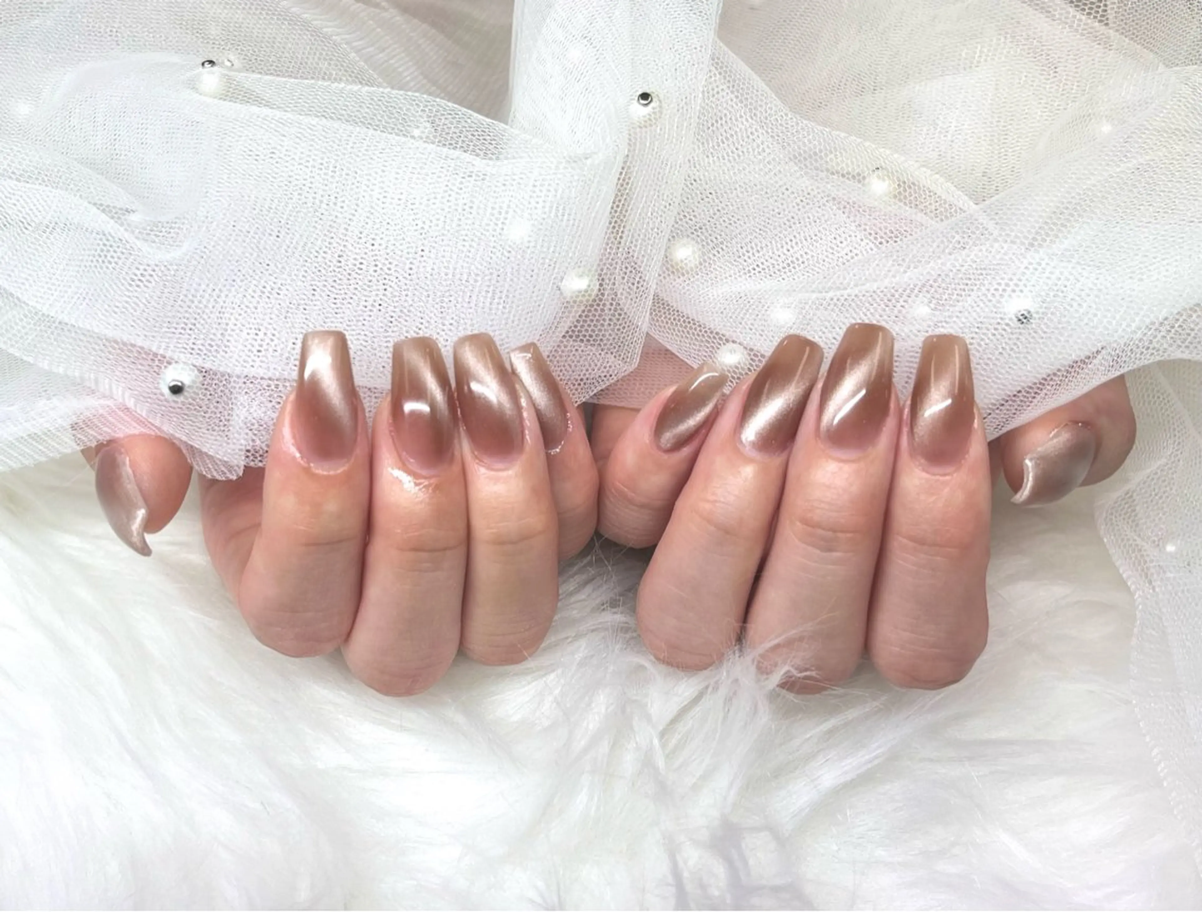 💙【Hand】マグネットネイル💙の写真