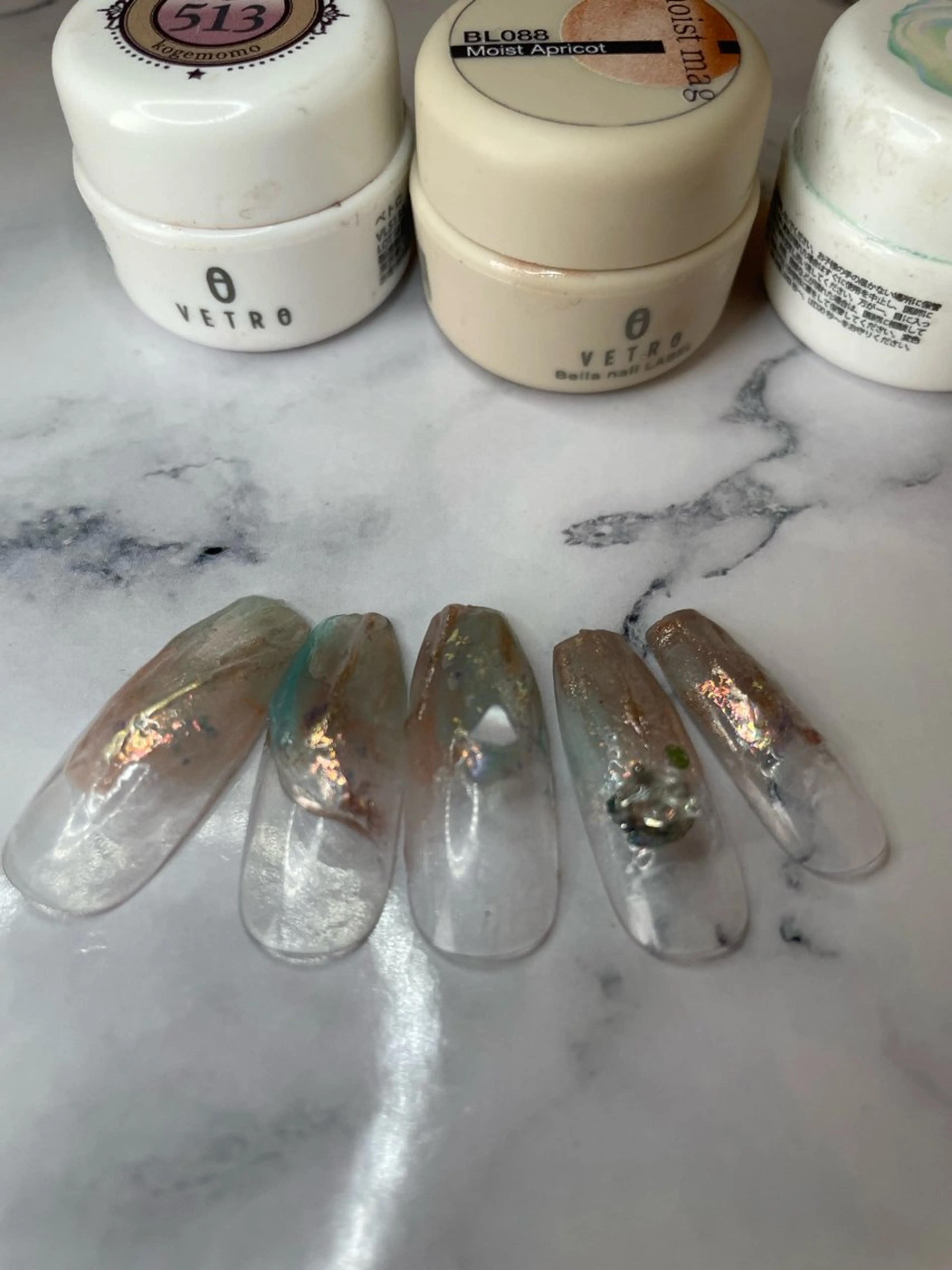 ネイル グラデーション マグネットネイル ミラーネイル ニュアンスネイル NAIL★M 真紀のネイルデザイン