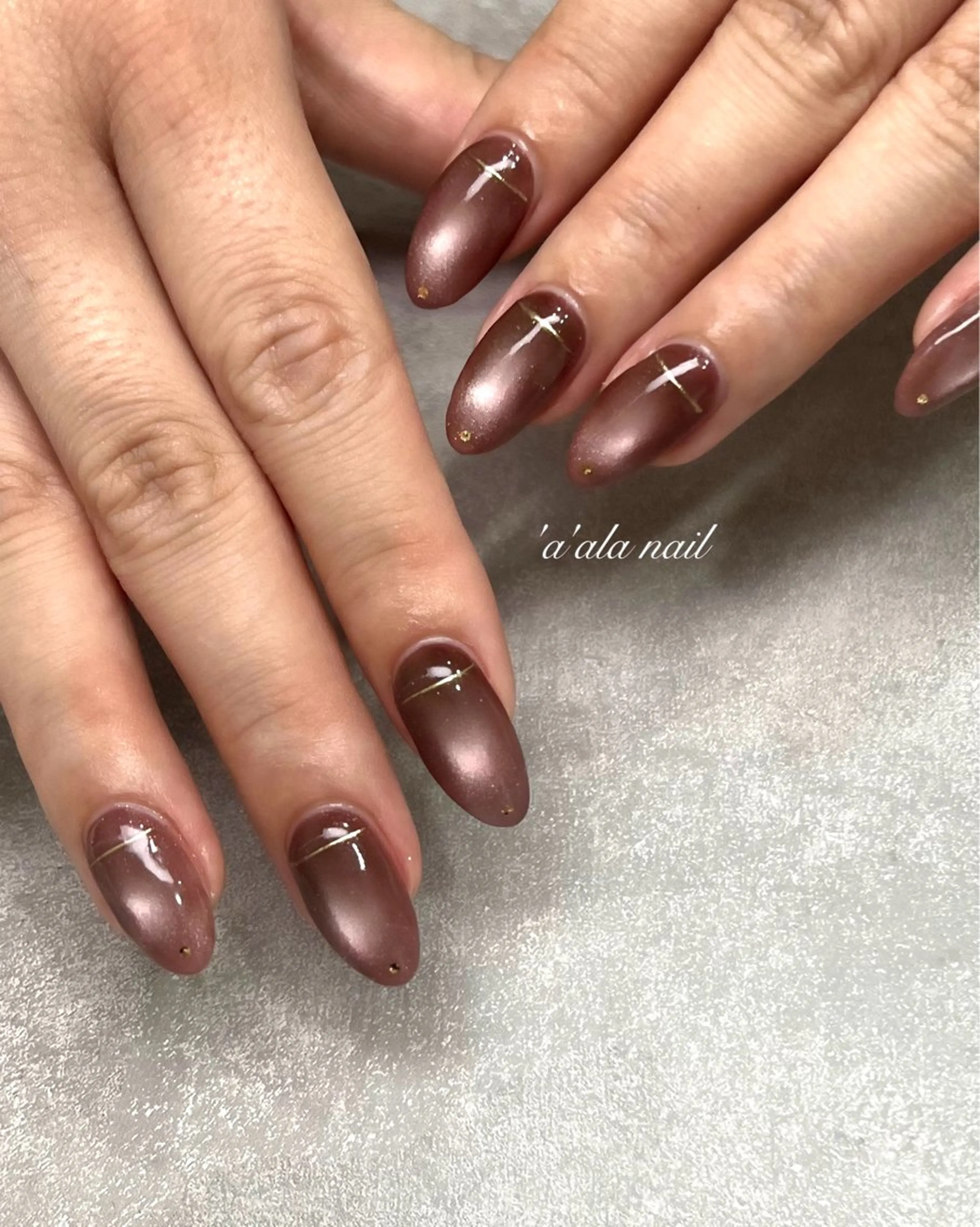 ネイル ハンドネイル 'a'ala nailのネイルデザイン