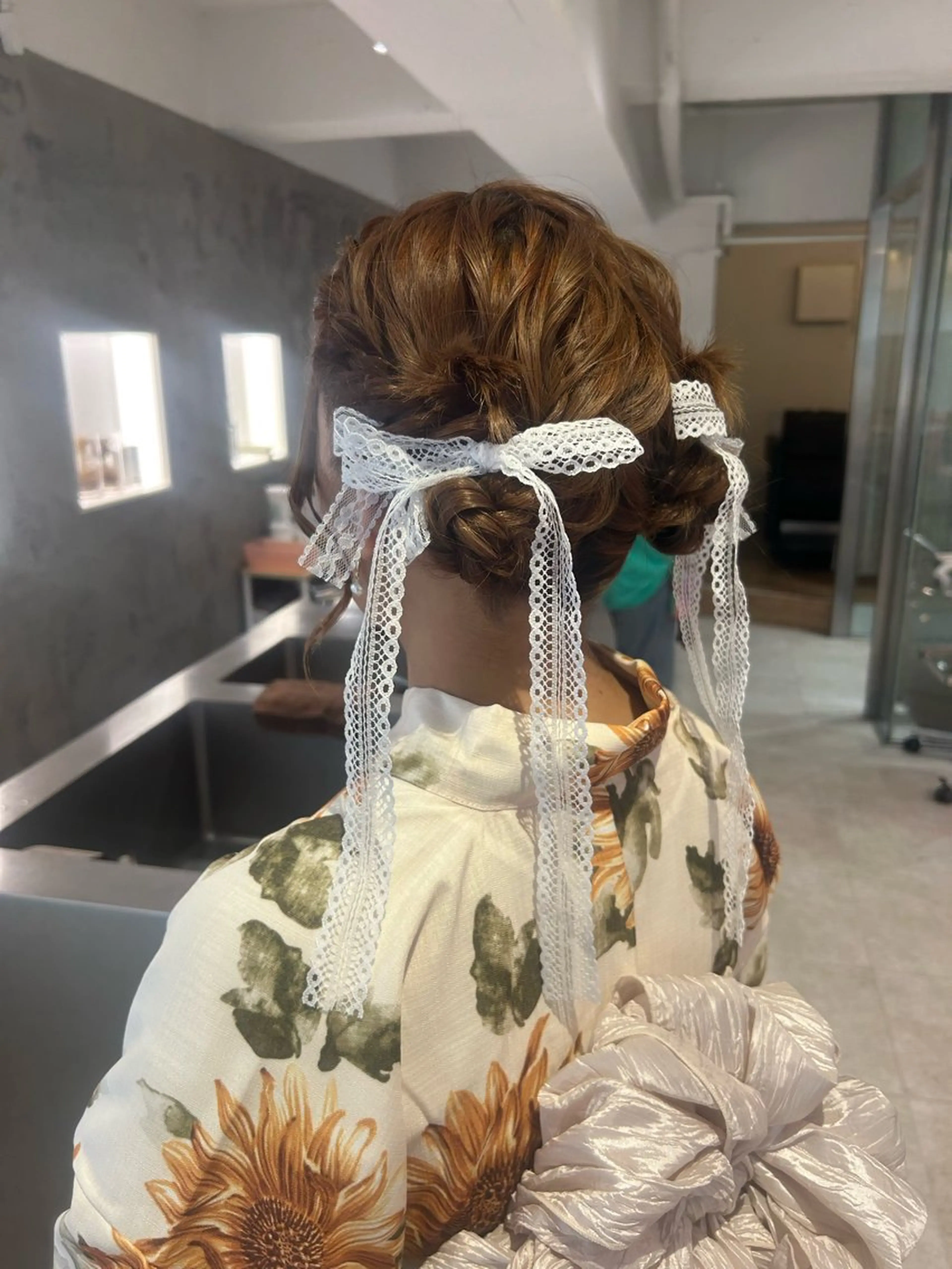着付け 🦋Misaki🦋 メンズパーマ/着付けのヘアスタイル