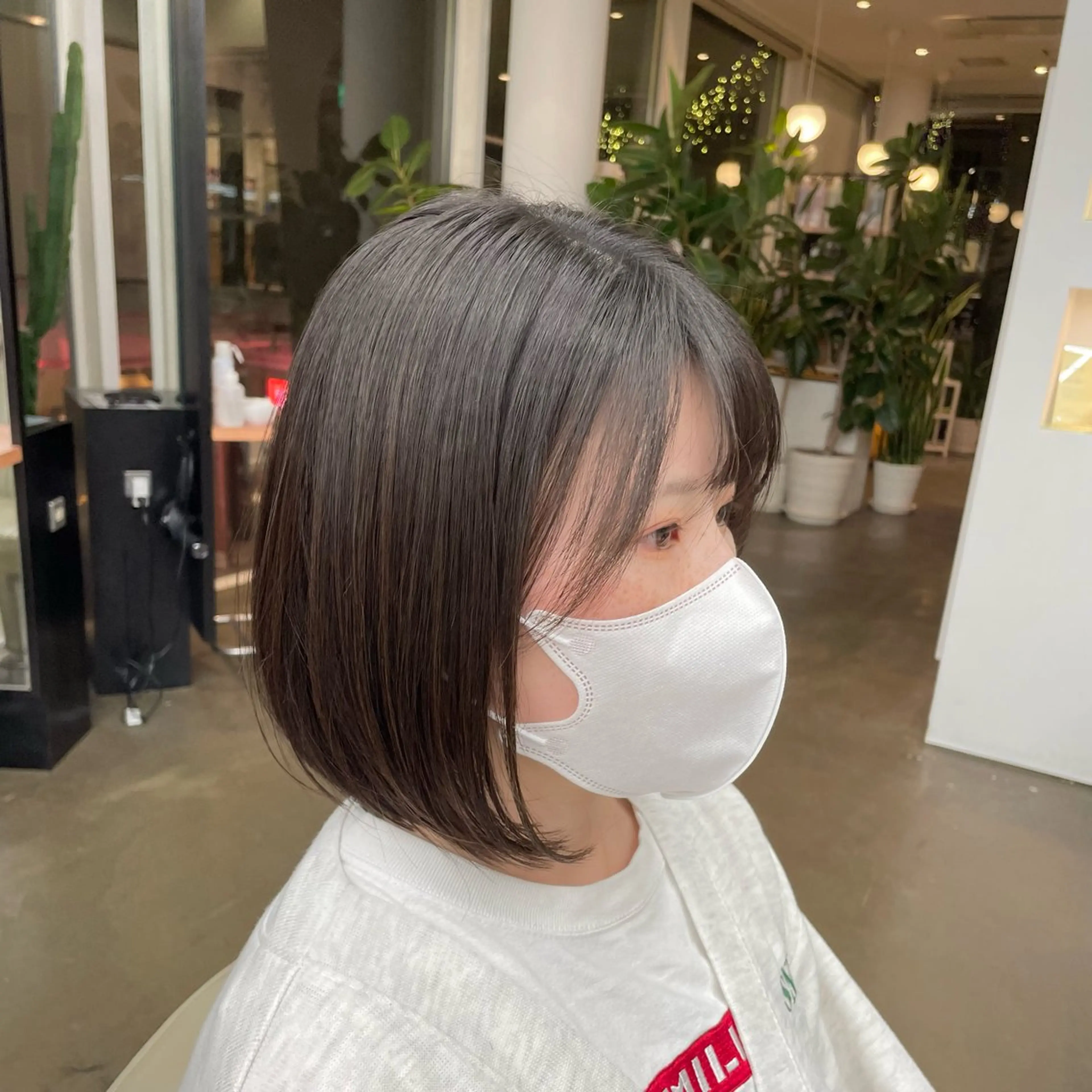 ショート ボブ ショートヘア カット トリートメント ヘアセット 🍑まき/カット /髪質改善カラー🍑のヘアスタイル