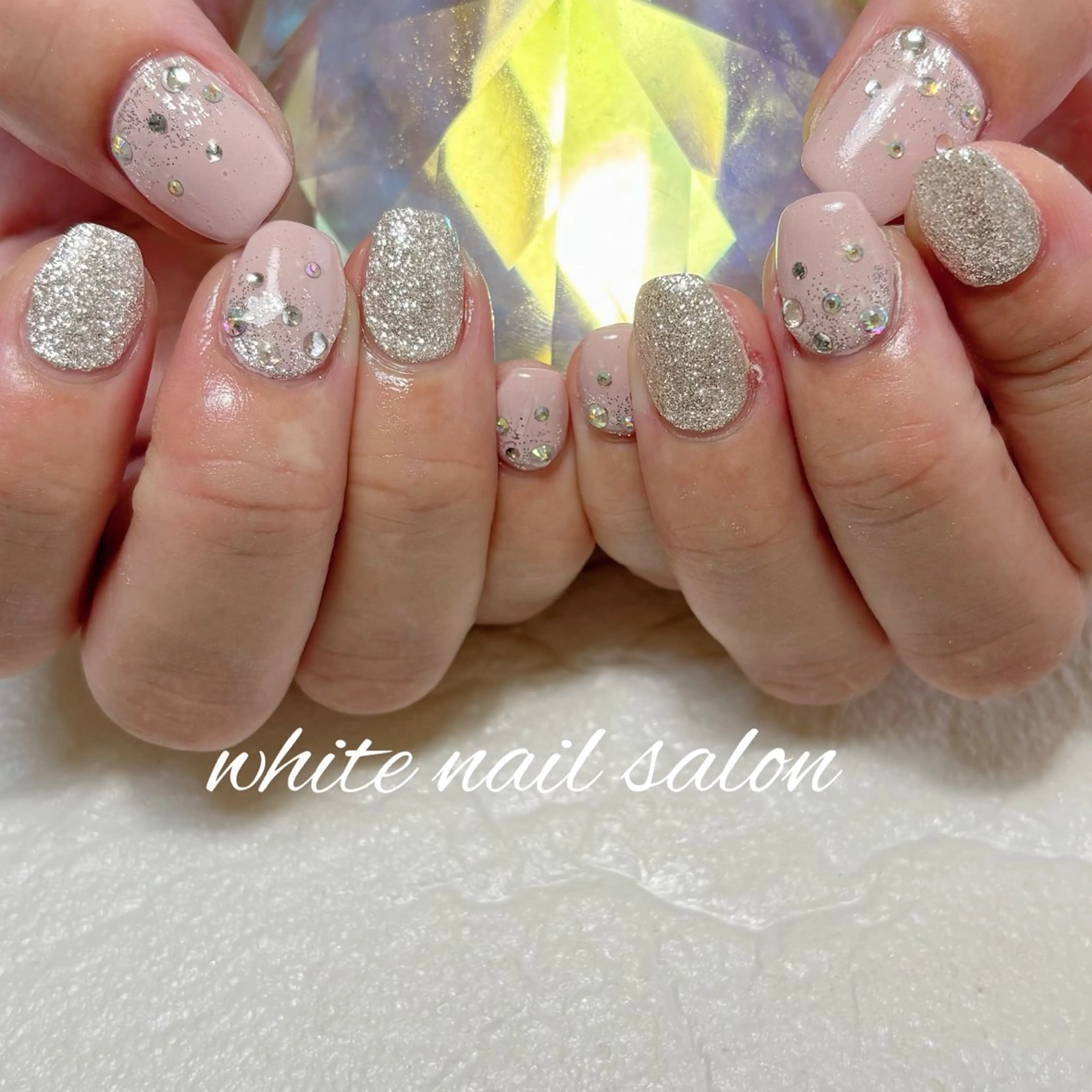ネイル フットネイル ハンドネイル white nail salonのネイルデザイン