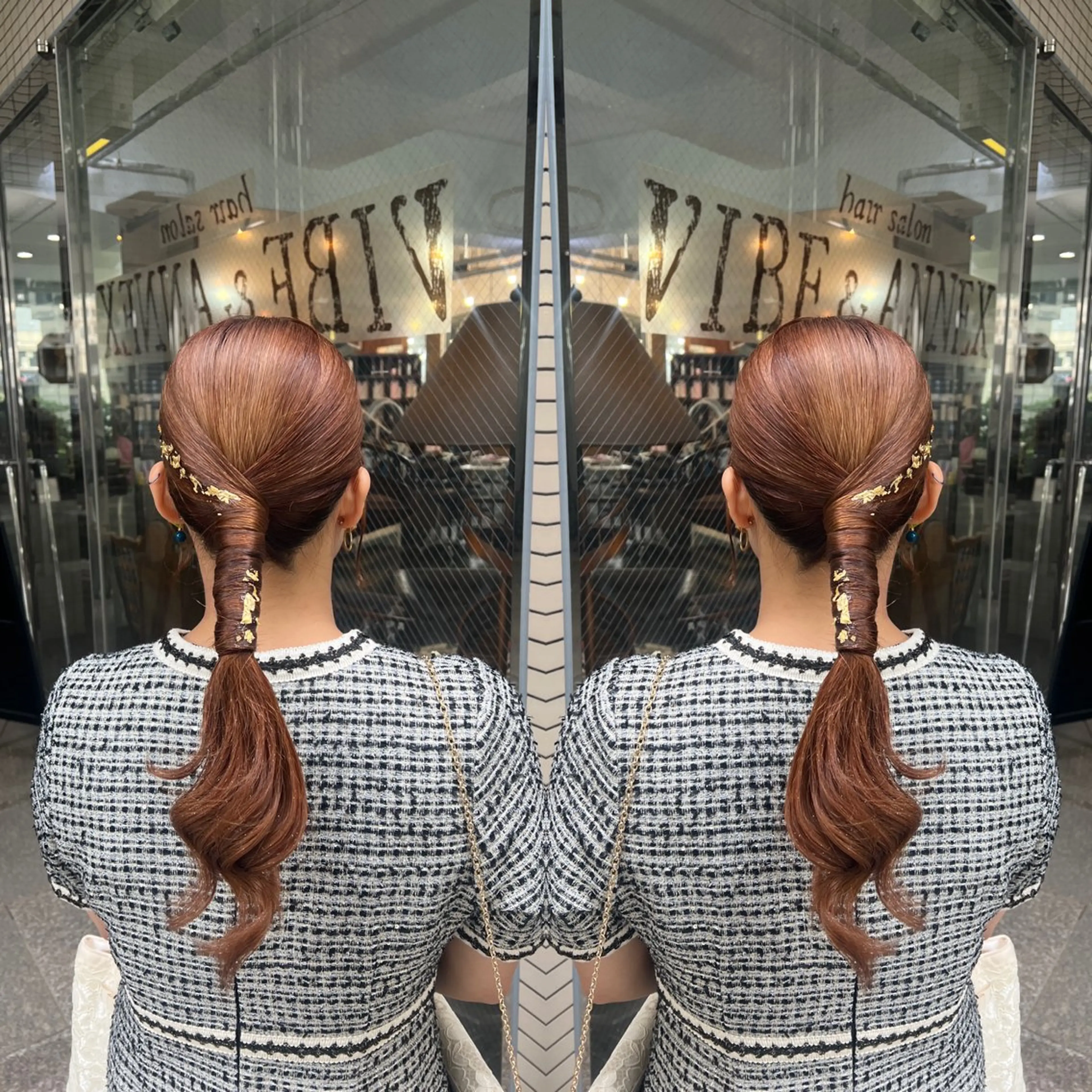 ロング ヘアアレンジ ヘアセット レイヤー/ボブ/ ミニボブ/AOIのヘアスタイル