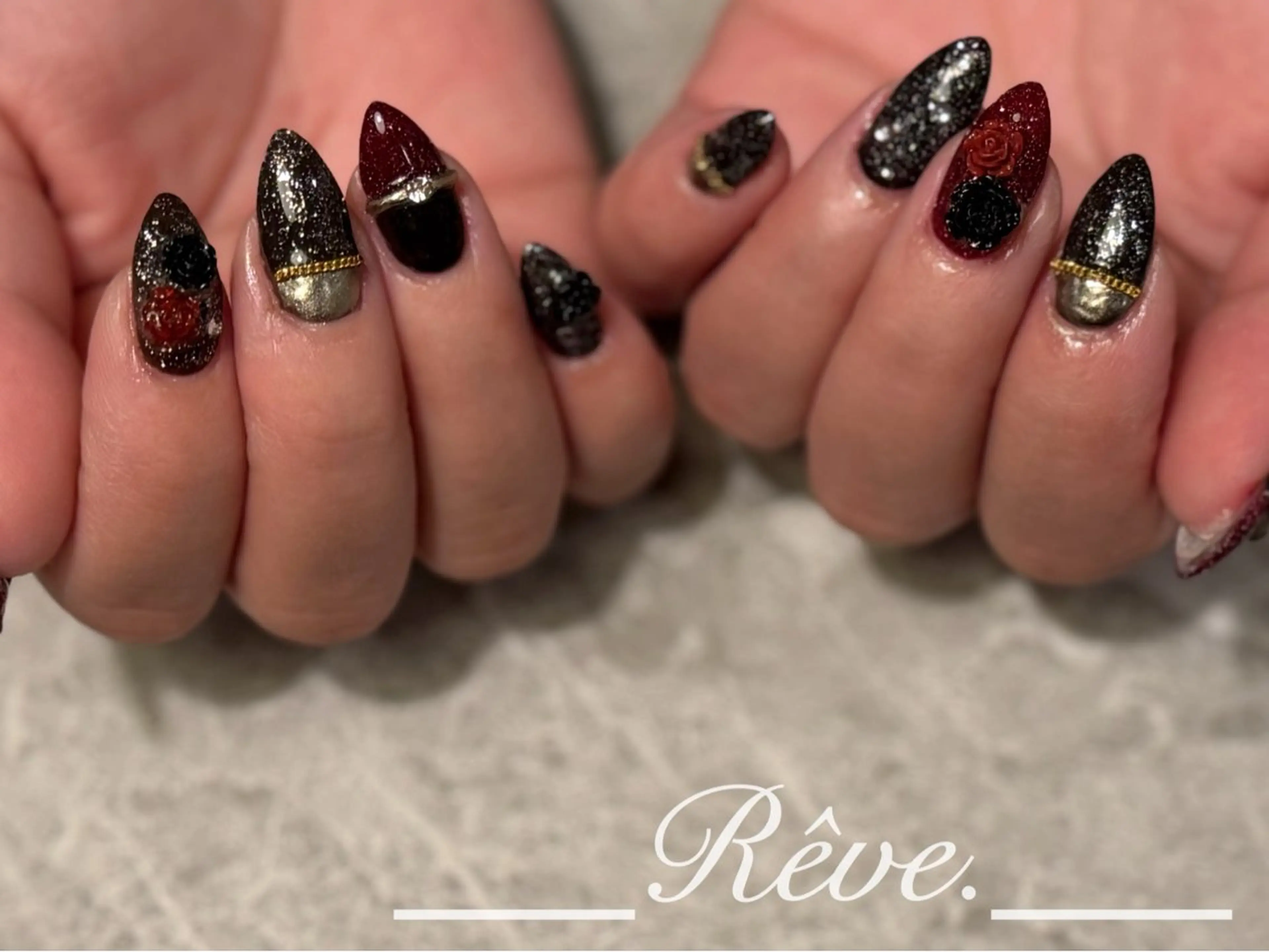 ネイル Reve.所属・Reve. 黒澤のネイルデザイン
