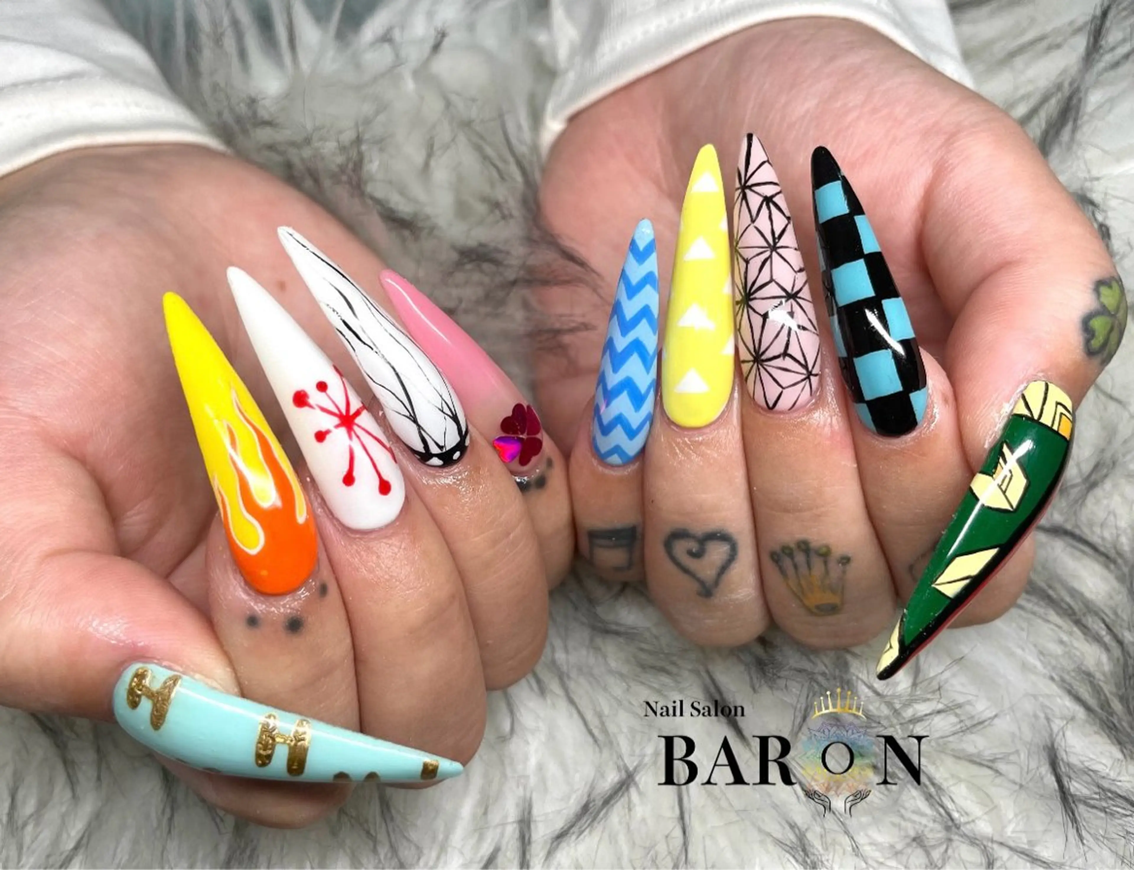ネイル ハンドネイル ♛︎BARON♛︎ RIKAのネイルデザイン
