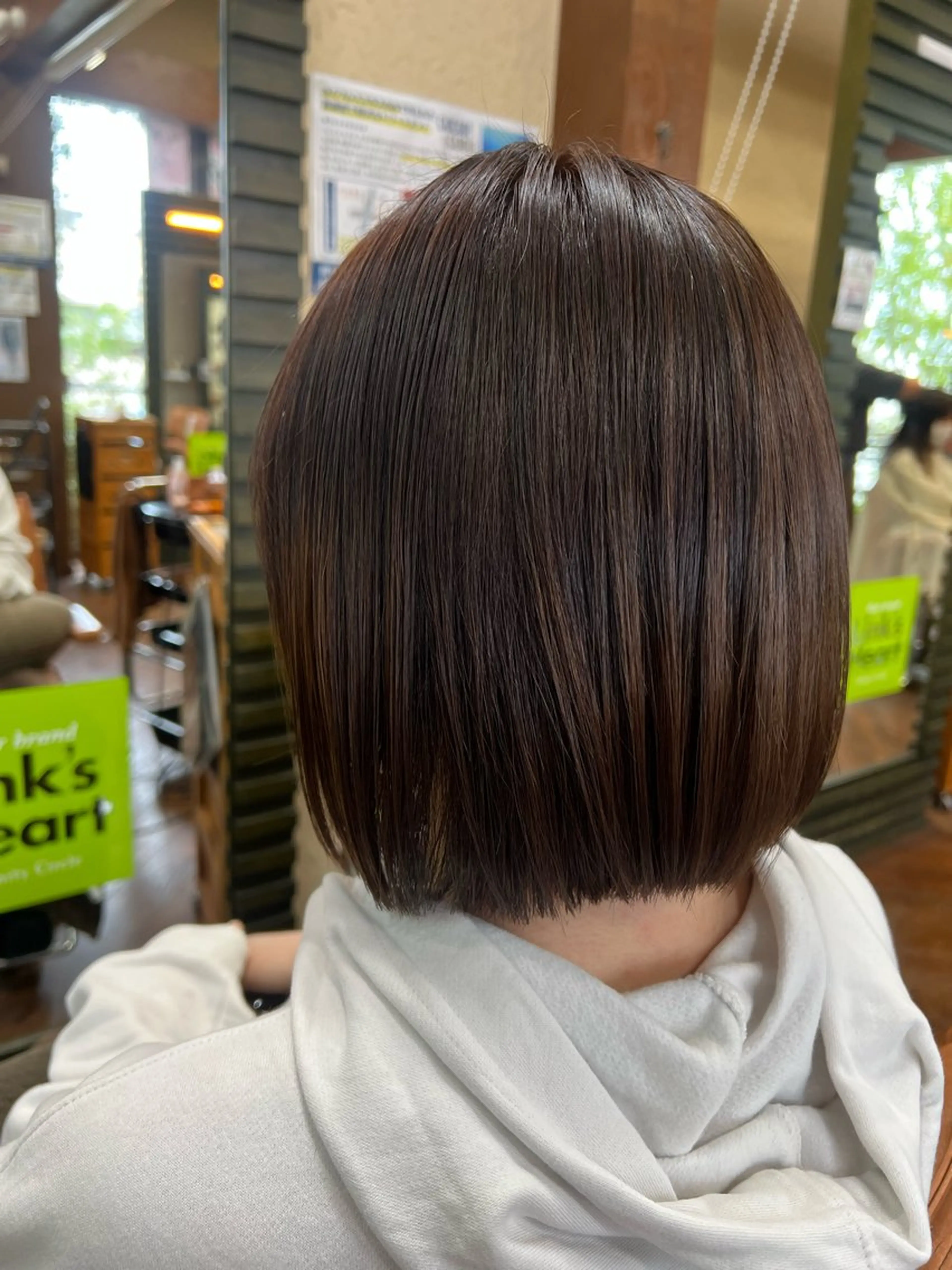 ショート カラー カット トリートメント リンクスハート桜井店所属・奥田 勝亮のヘアスタイル