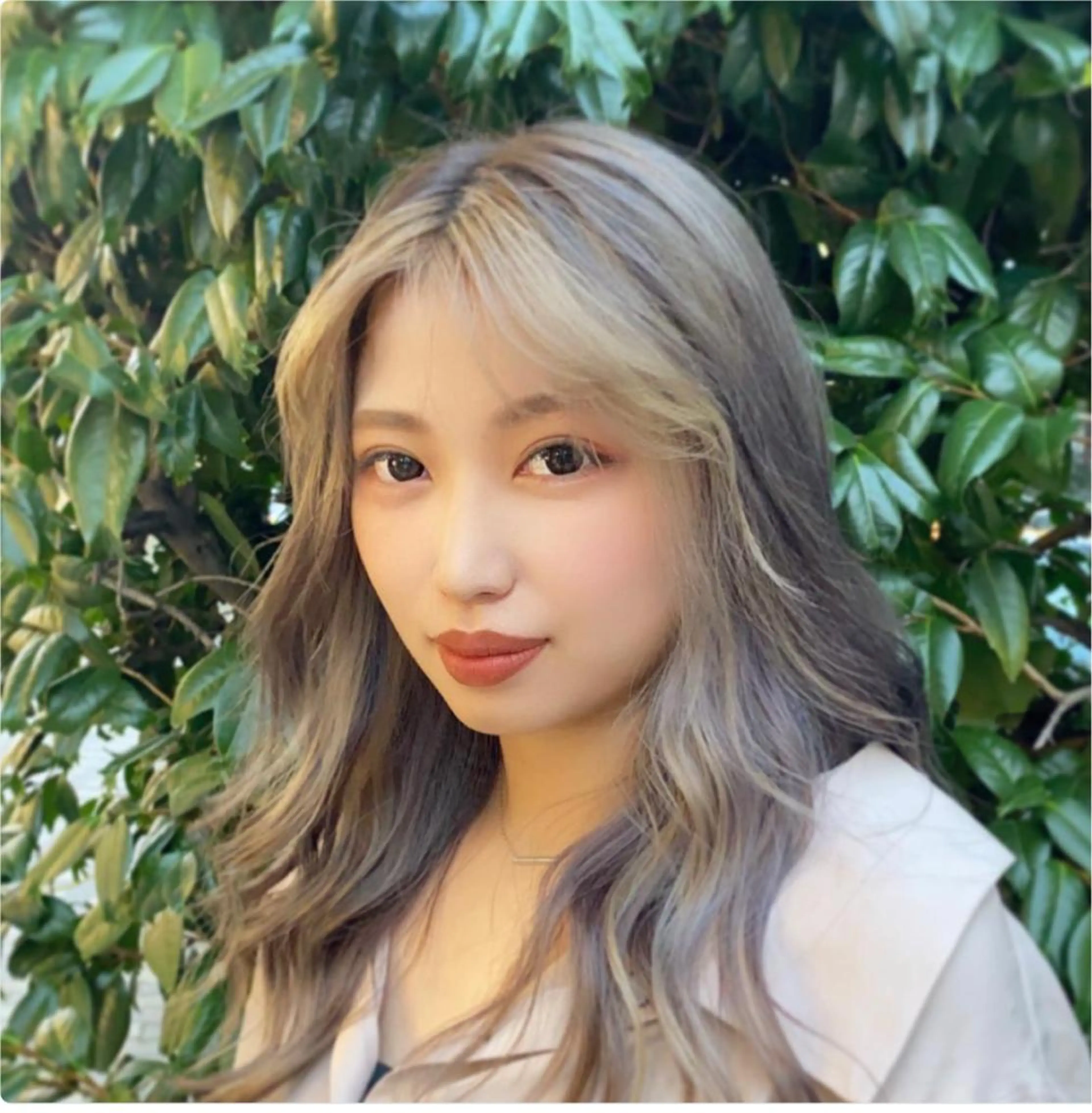 ロング カラー ミストバング ヘアカラー トリートメント TRUCK トラックのヘアスタイル