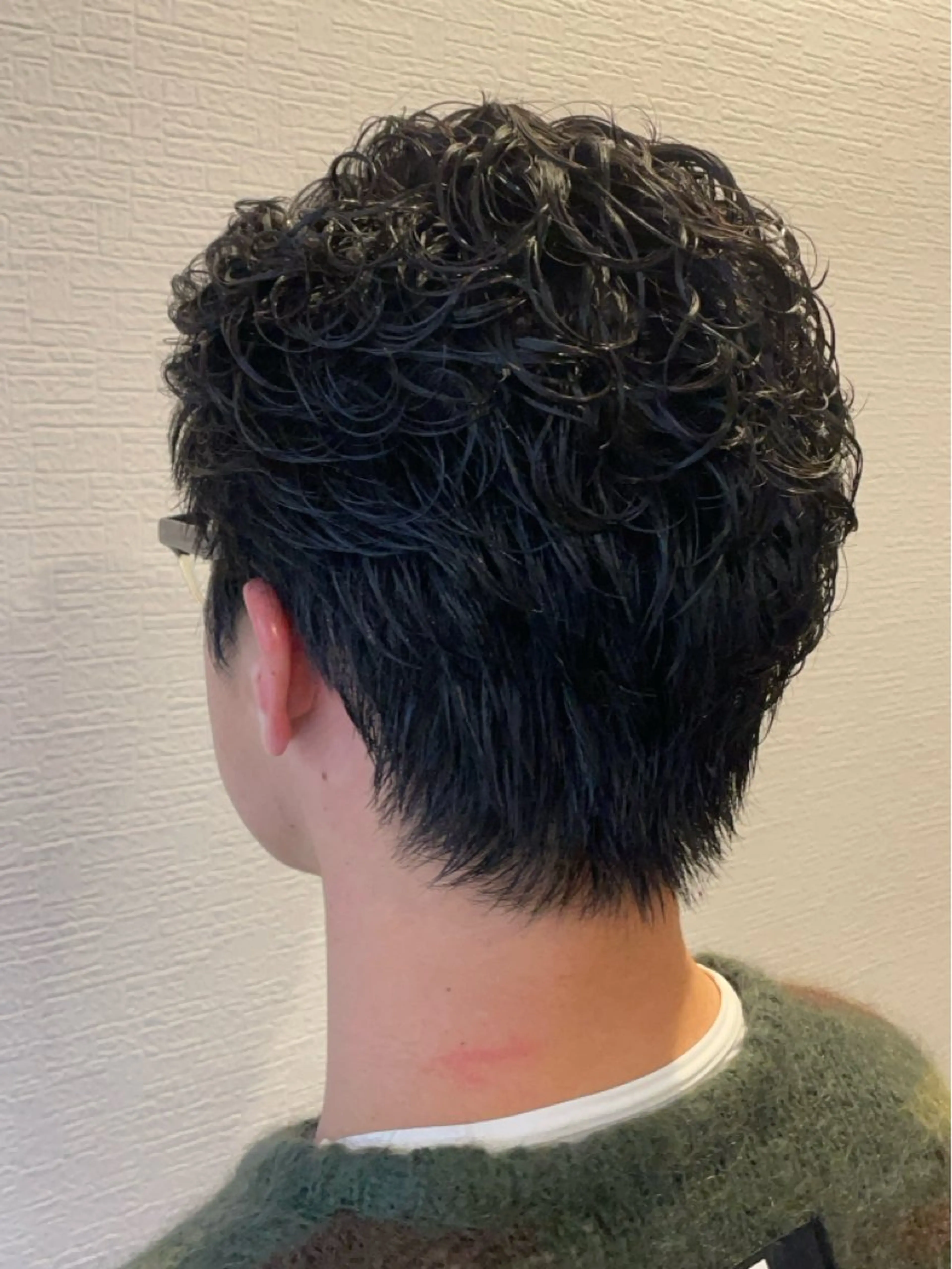 メンズカット➕パーマの写真