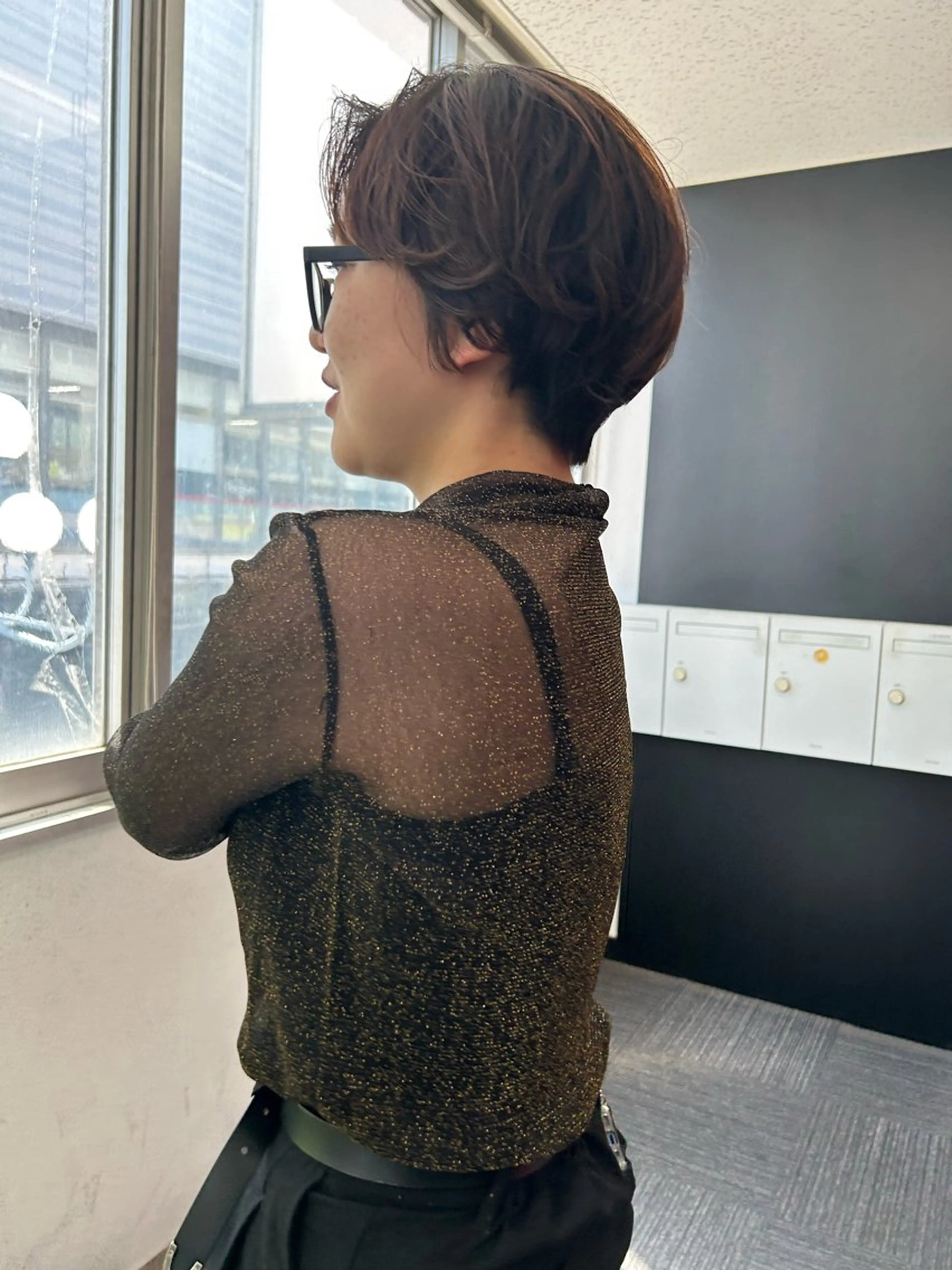 カットパーマ（レディースショート）の写真