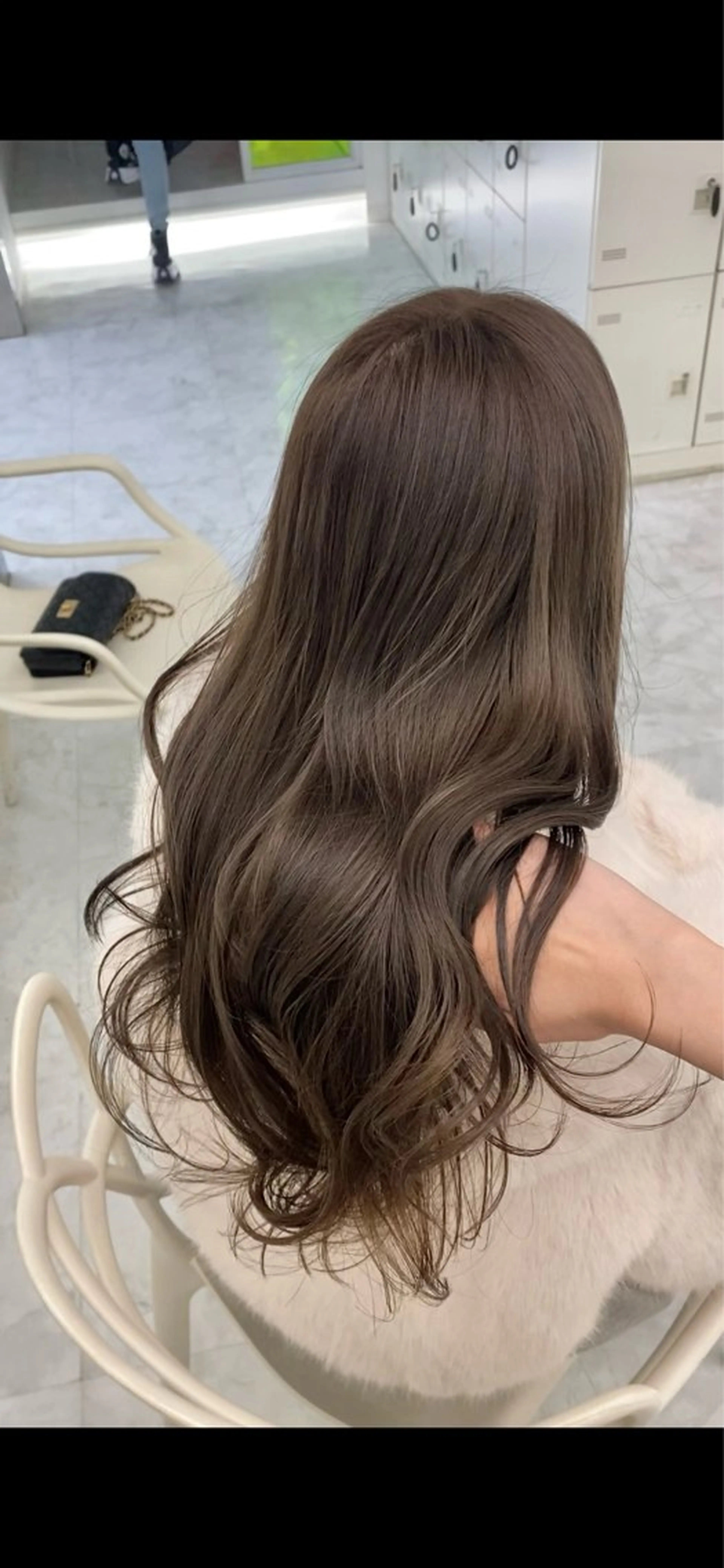 カラー ヘアカラー 🤍透明感グレージュ オリーブ🤍RINのヘアスタイル
