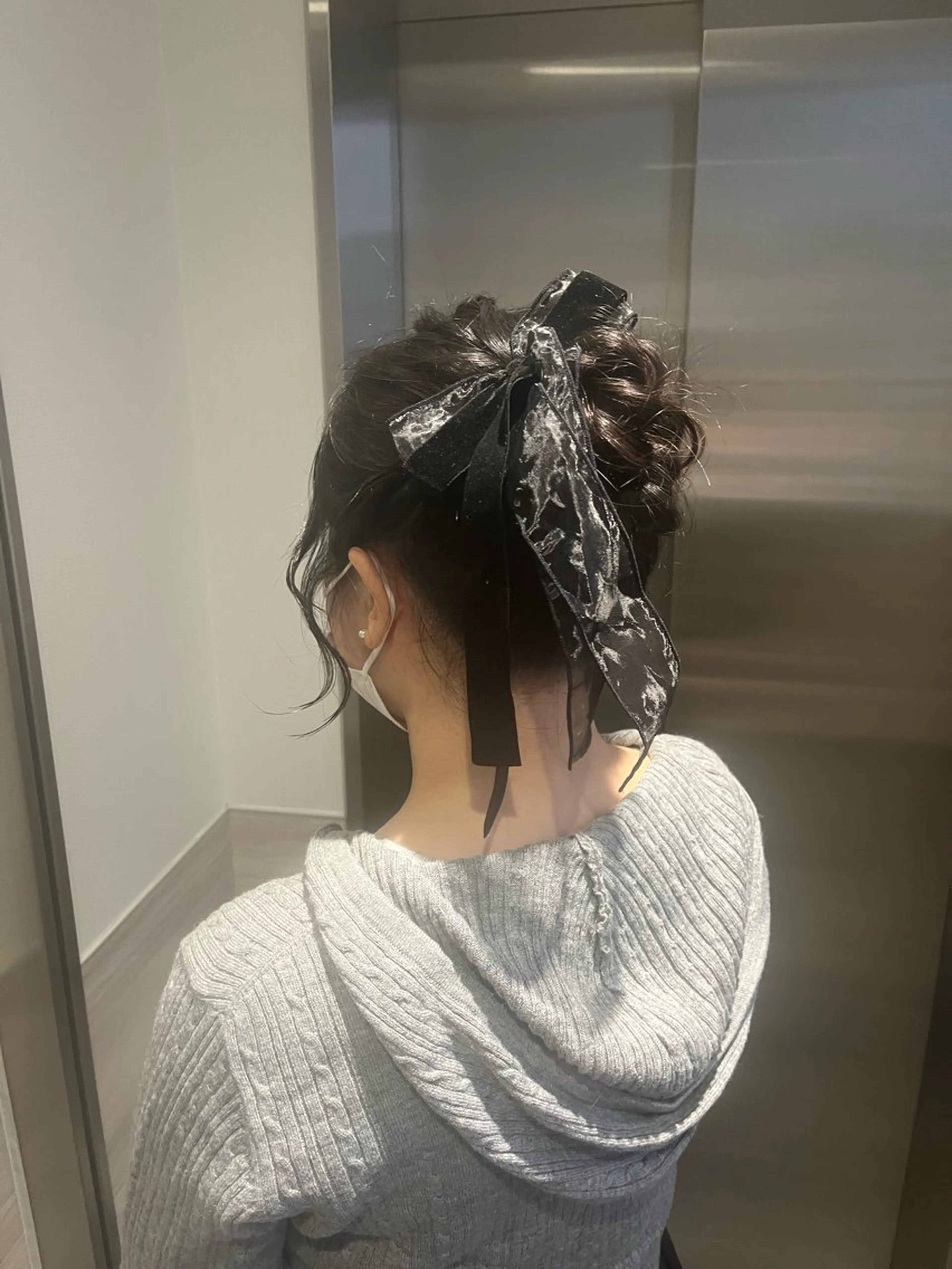 ミディアム 大城 美月のヘアスタイル