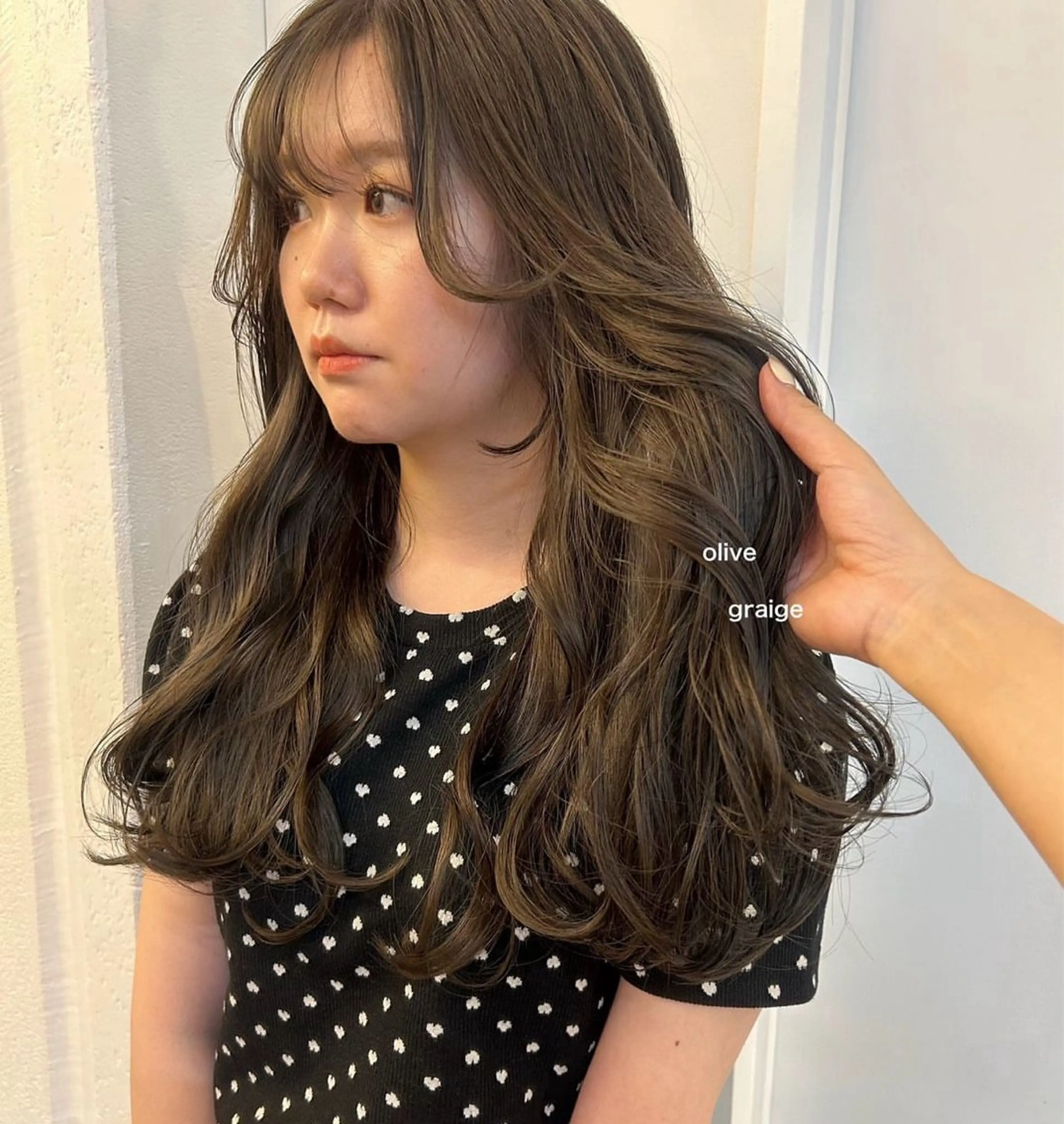カラー yuzuha/韓国風 / 透明感カラー🎀のヘアスタイル