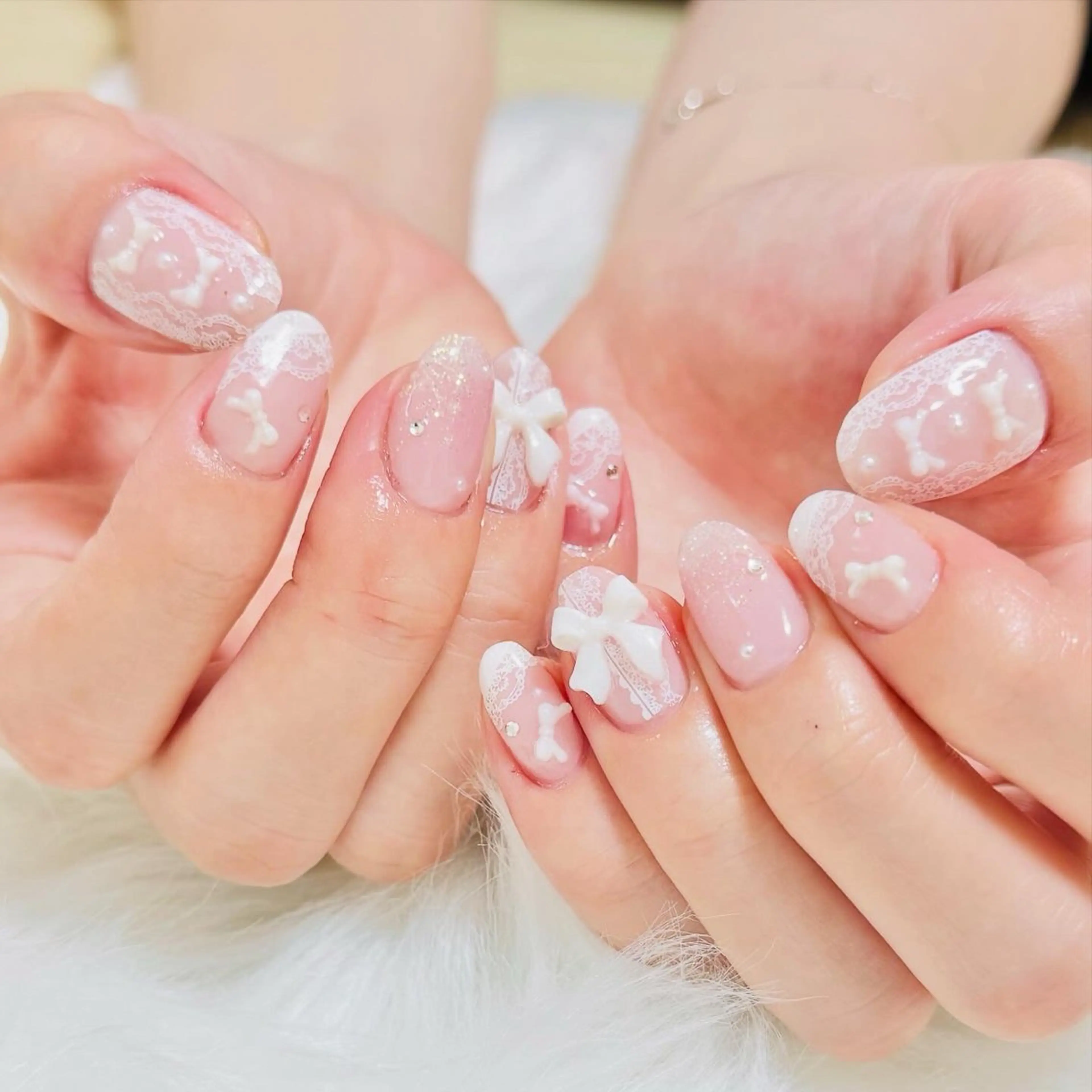 ネイル レース ハンドネイル Coco Nailのネイルデザイン