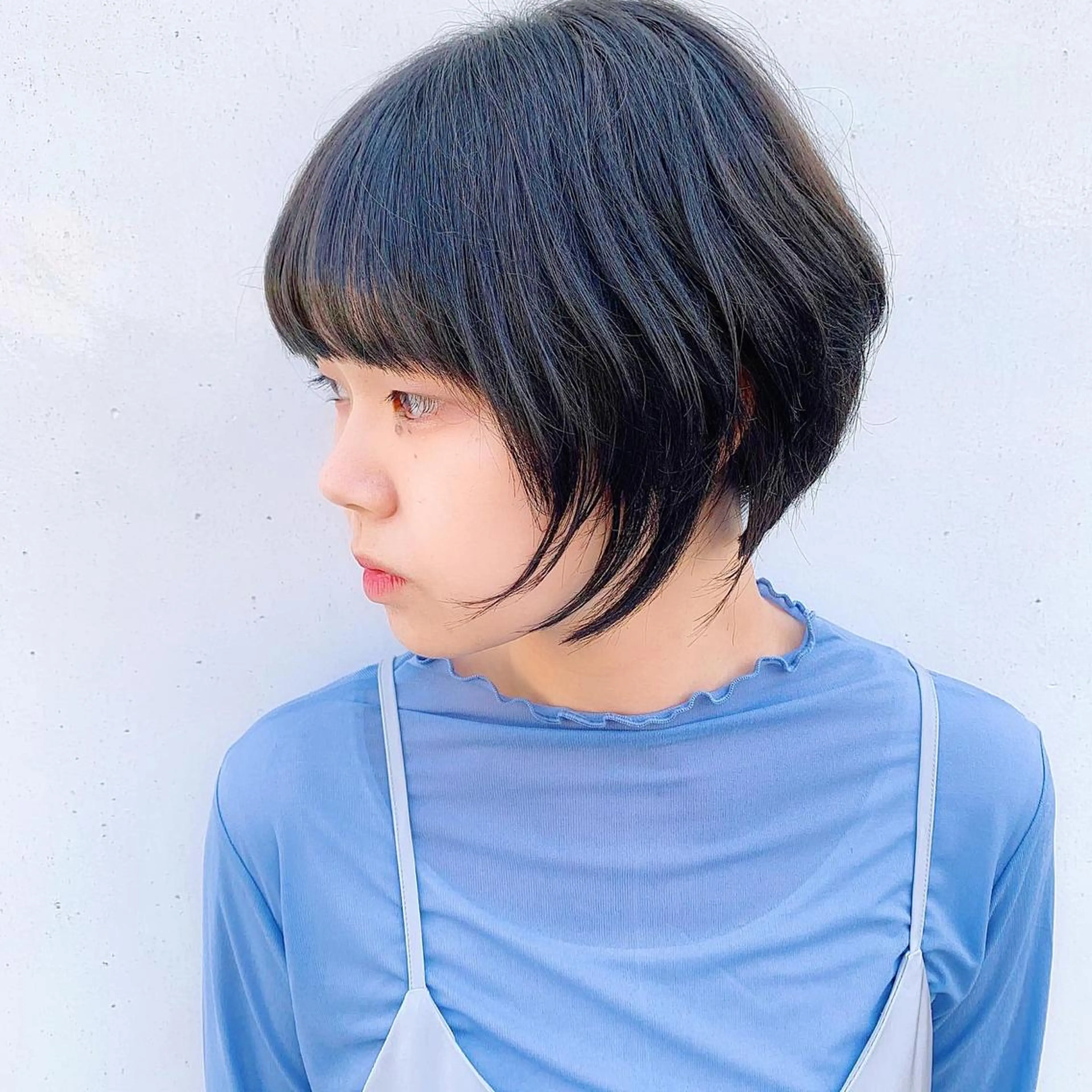 ショート カラー CODE.LINE所属・中川 竜誠のヘアスタイル