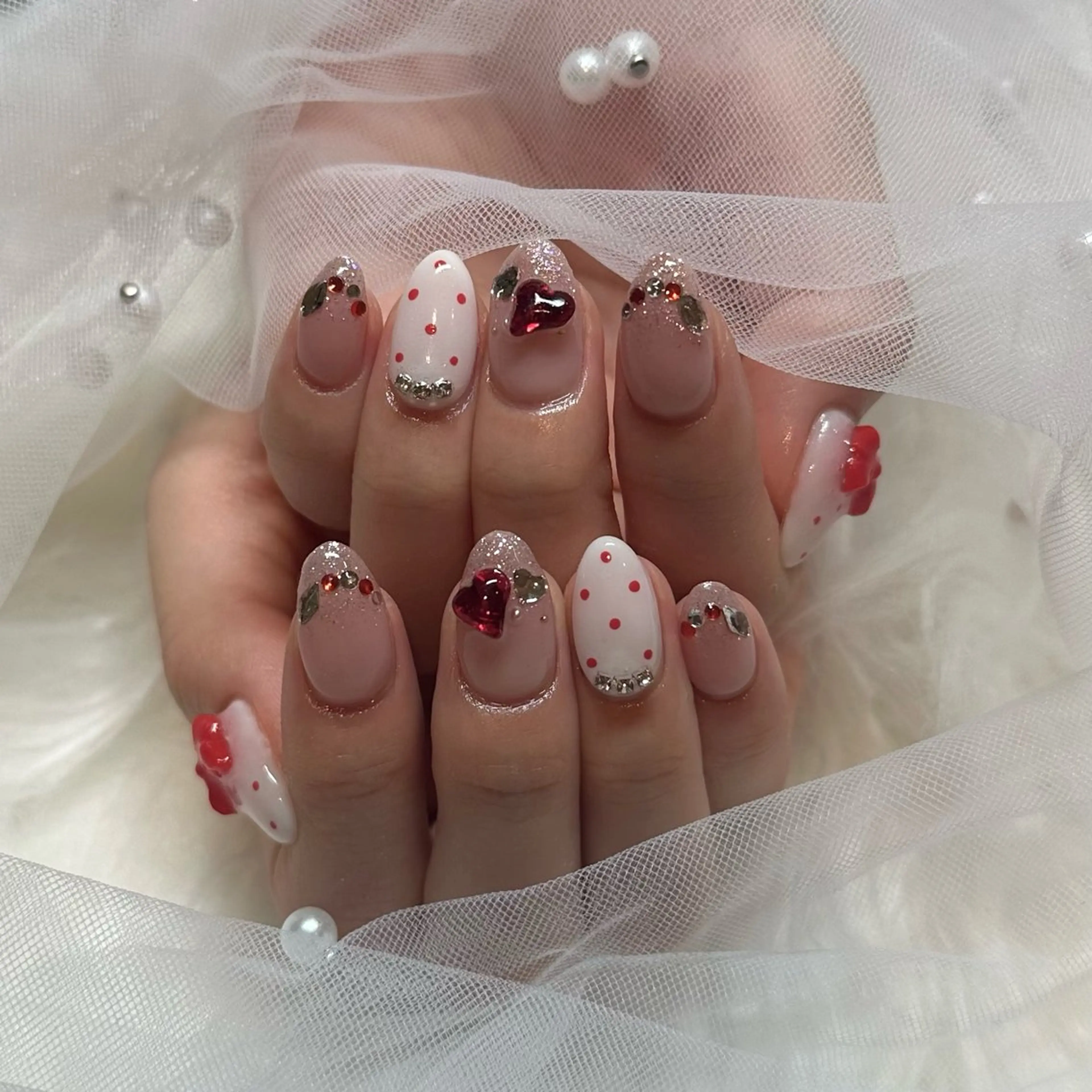 ネイル ハンドネイル She nail studio 原宿店所属・いいだえみ ୨୧ᵕ̤ᴗᵕ̤)のネイルデザイン
