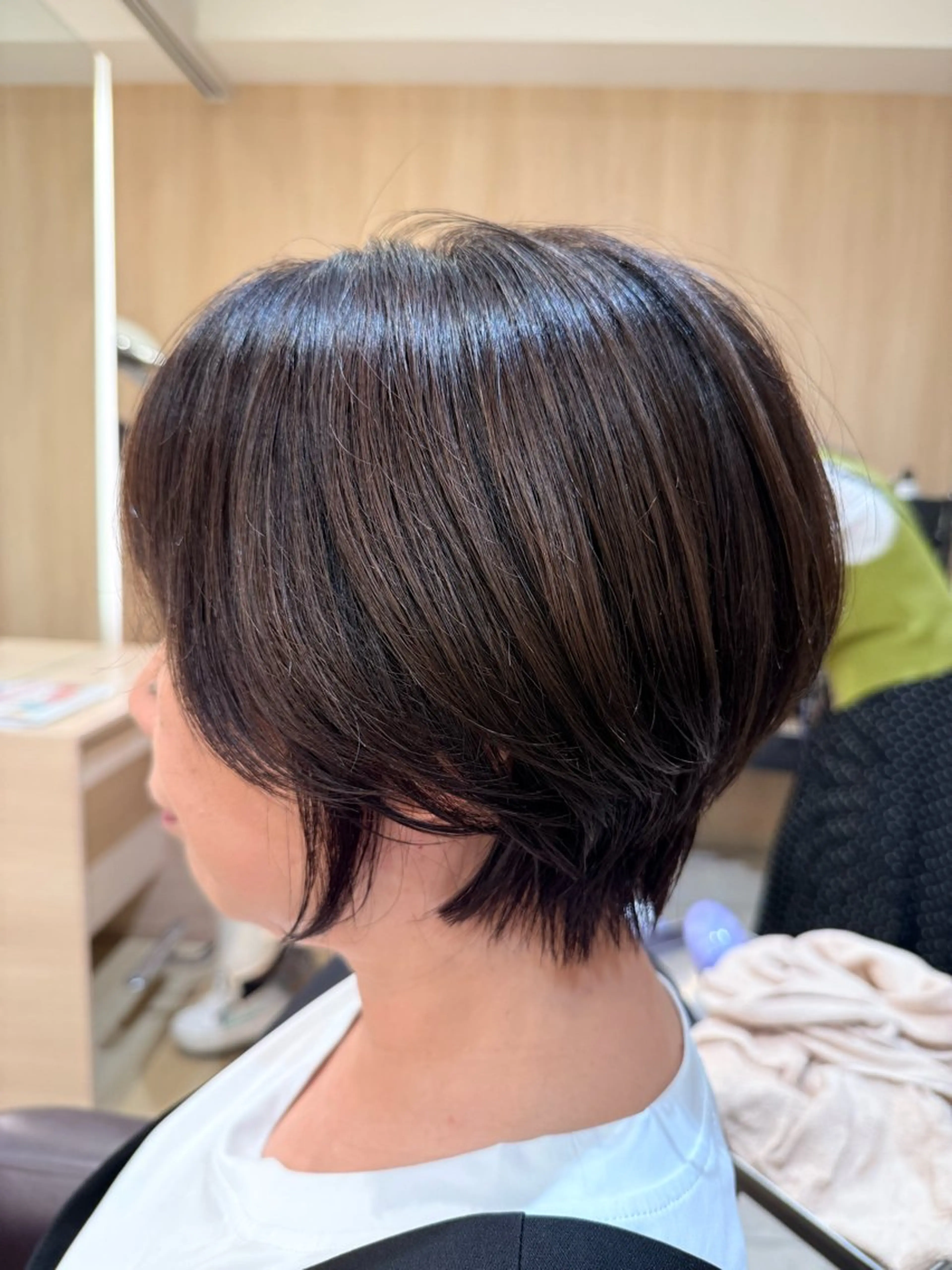ショート パーマ カット 縮毛矯正 似合わせショート 鈴木豊のヘアスタイル