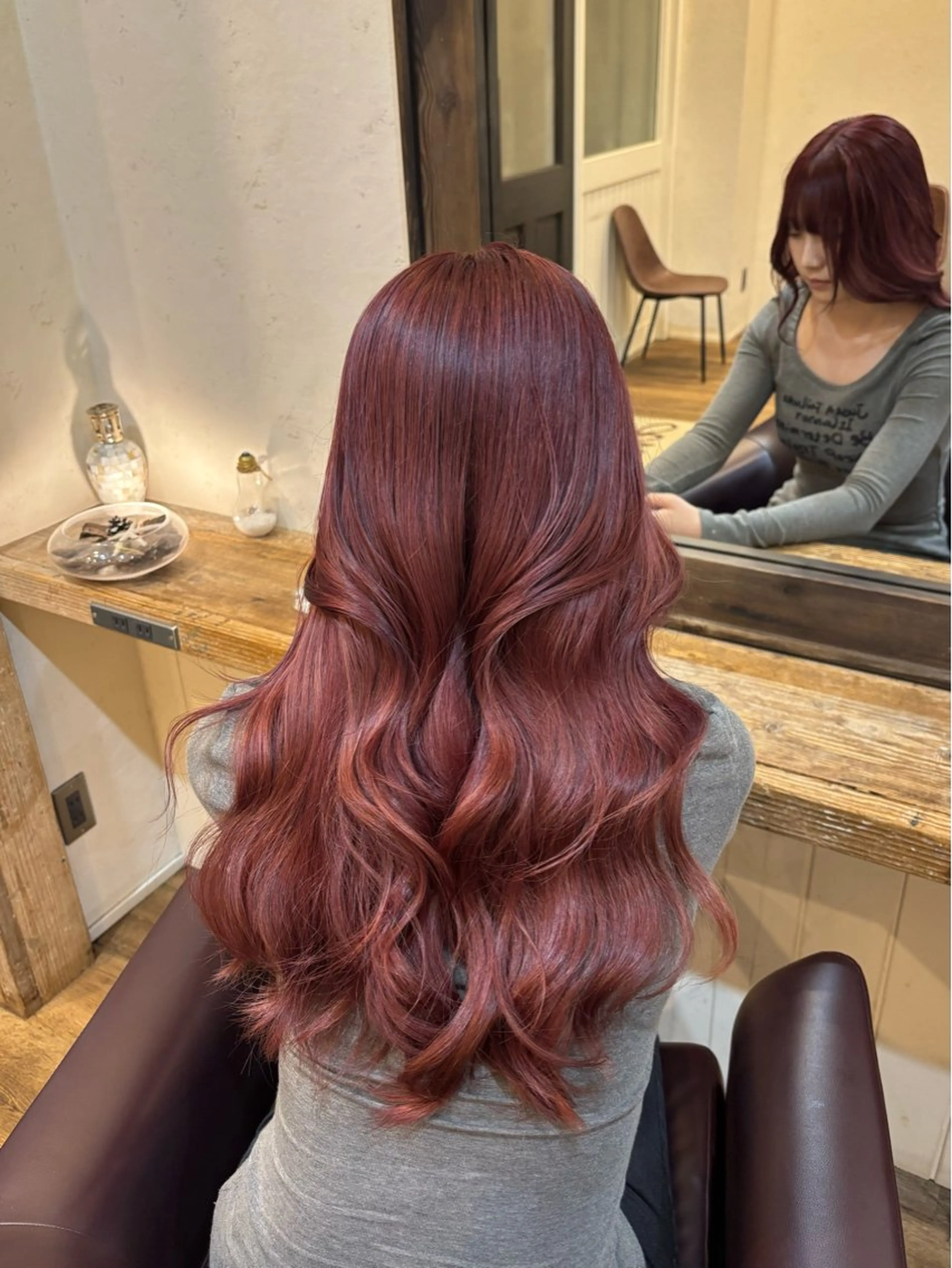 ロング カラー ブリーチ ピンクカラー ヘアカラー GO TODAY SHAiRE SALON横浜店所属・ブリーチ/個室サロン /横浜駅/金光秀斗のヘアスタイル